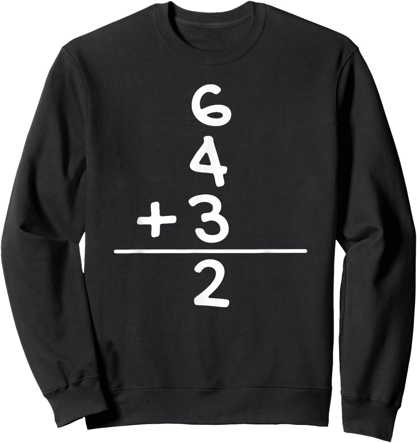 Baseball 6 4 3 Double Play Turn Two Gift Sweatshirt - Sweatshirt | Black