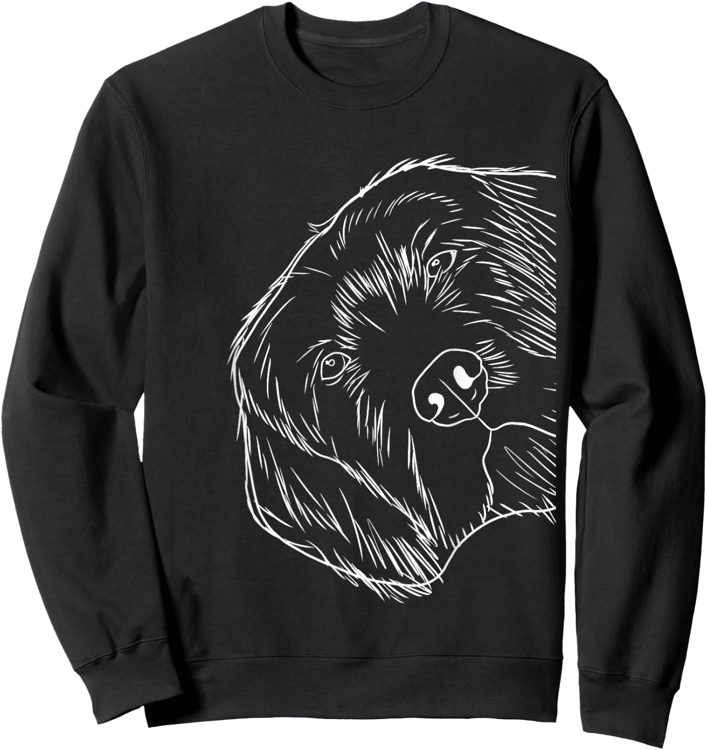 Funny Dog Pudelpointer Women Girls Kids Sweatshirt - Sweatshirt | Black