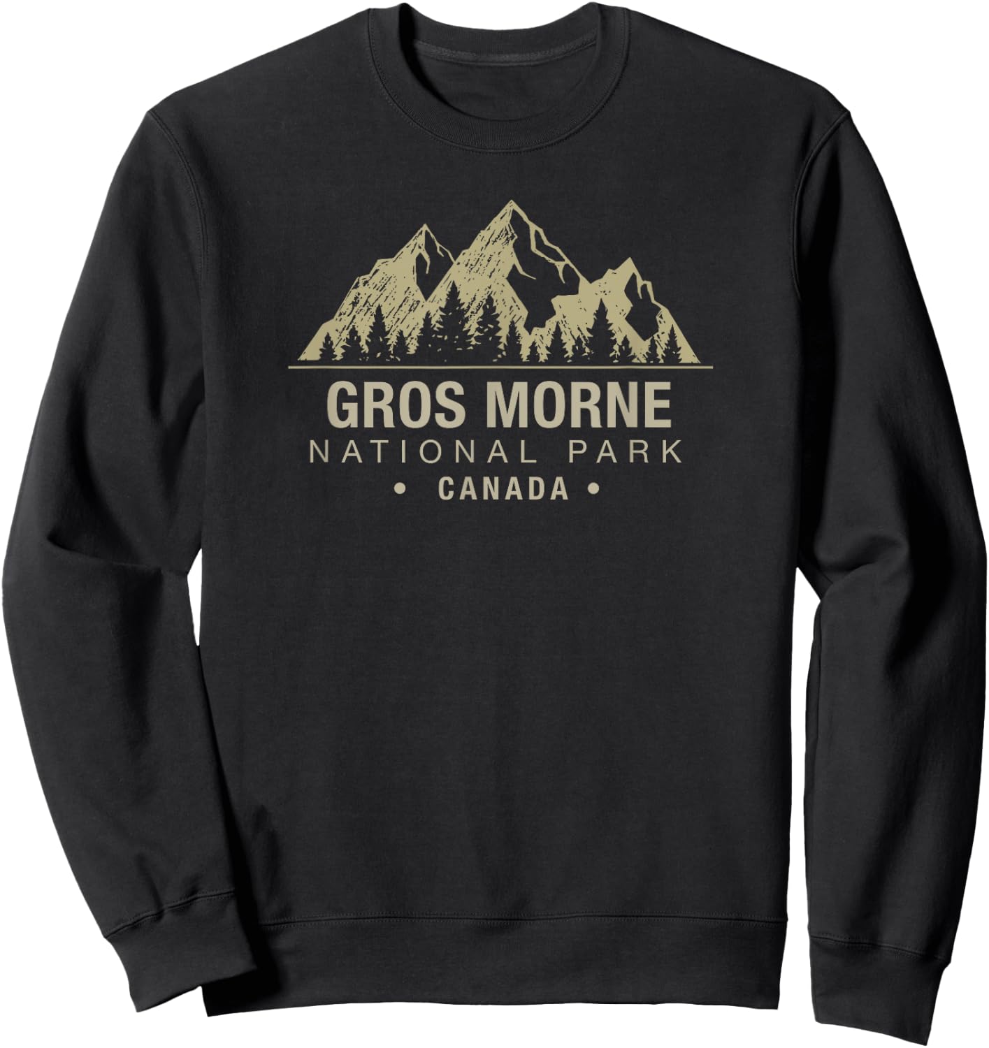 Gros Morne National Park Sweatshirt - Sweatshirt | Black