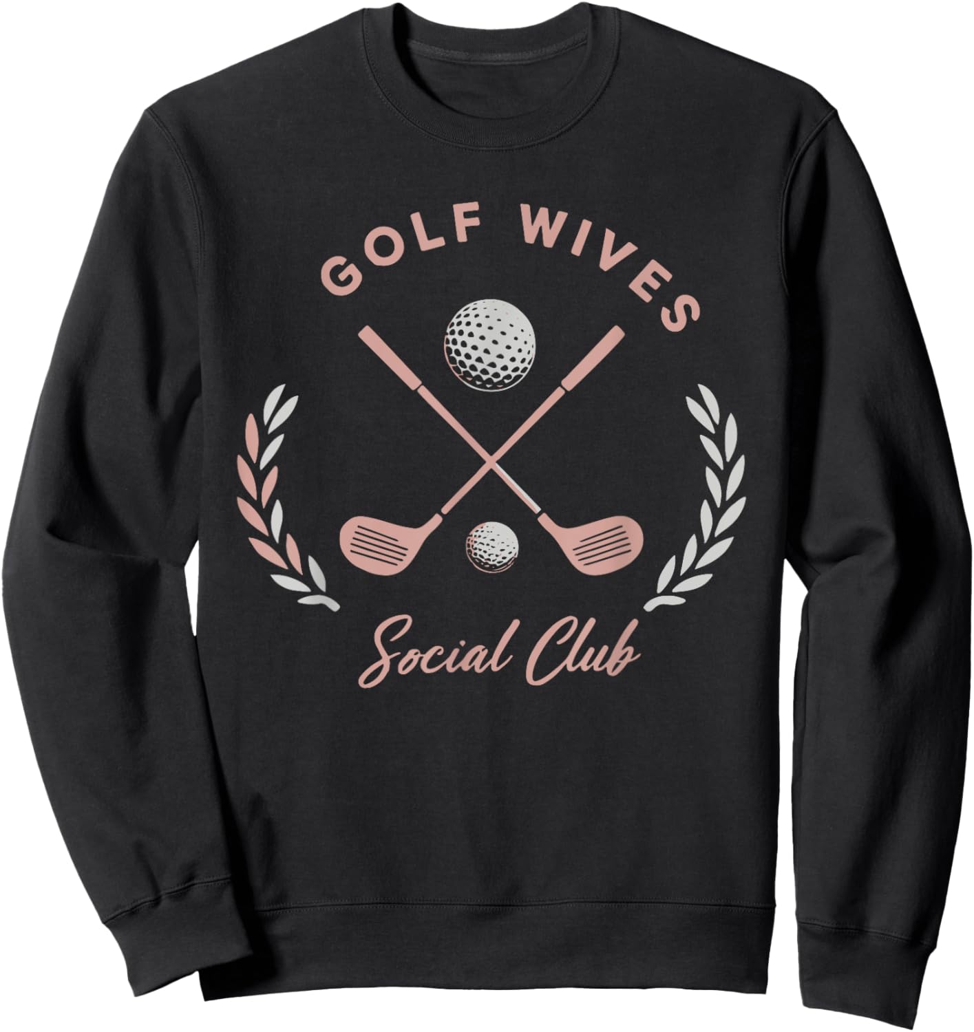 Golf Wives Social Club Sweatshirt - Sweatshirt | Black