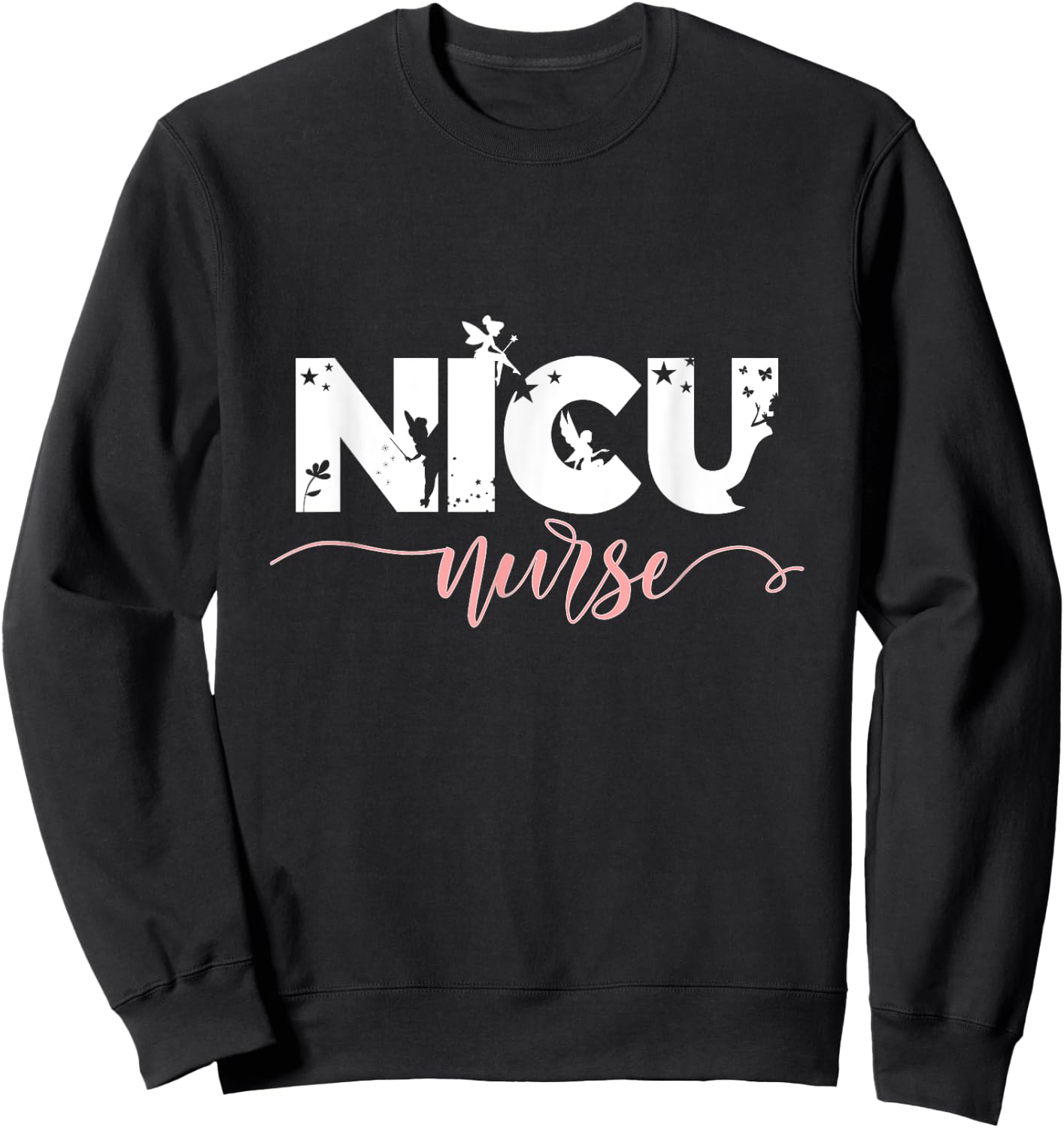 NICU Nurse - Neonatal Nurse Outfit Nicu Nurse Gifts Ideas Sweatshirt - Sweatshirt | Black