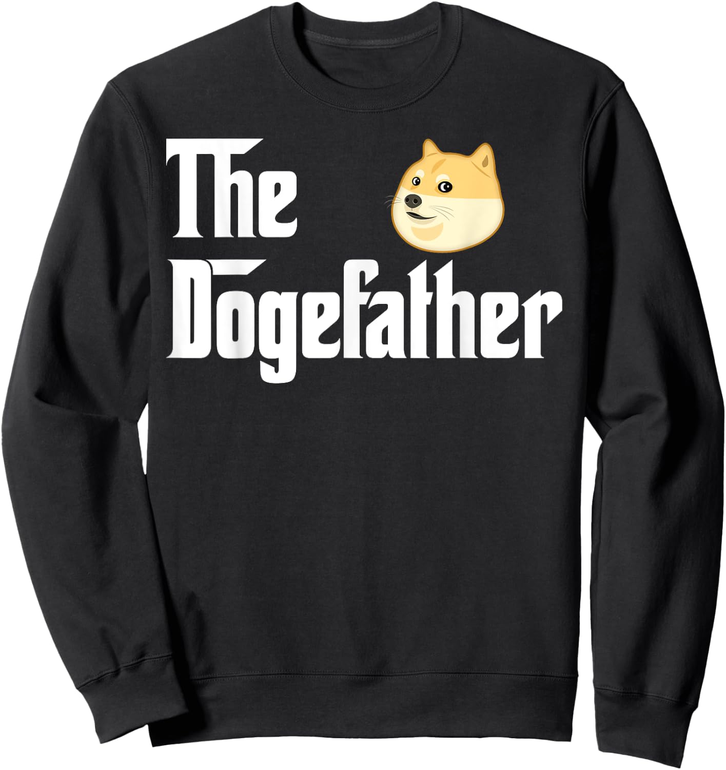The Dogefather Sweatshirt - Sweatshirt | Black