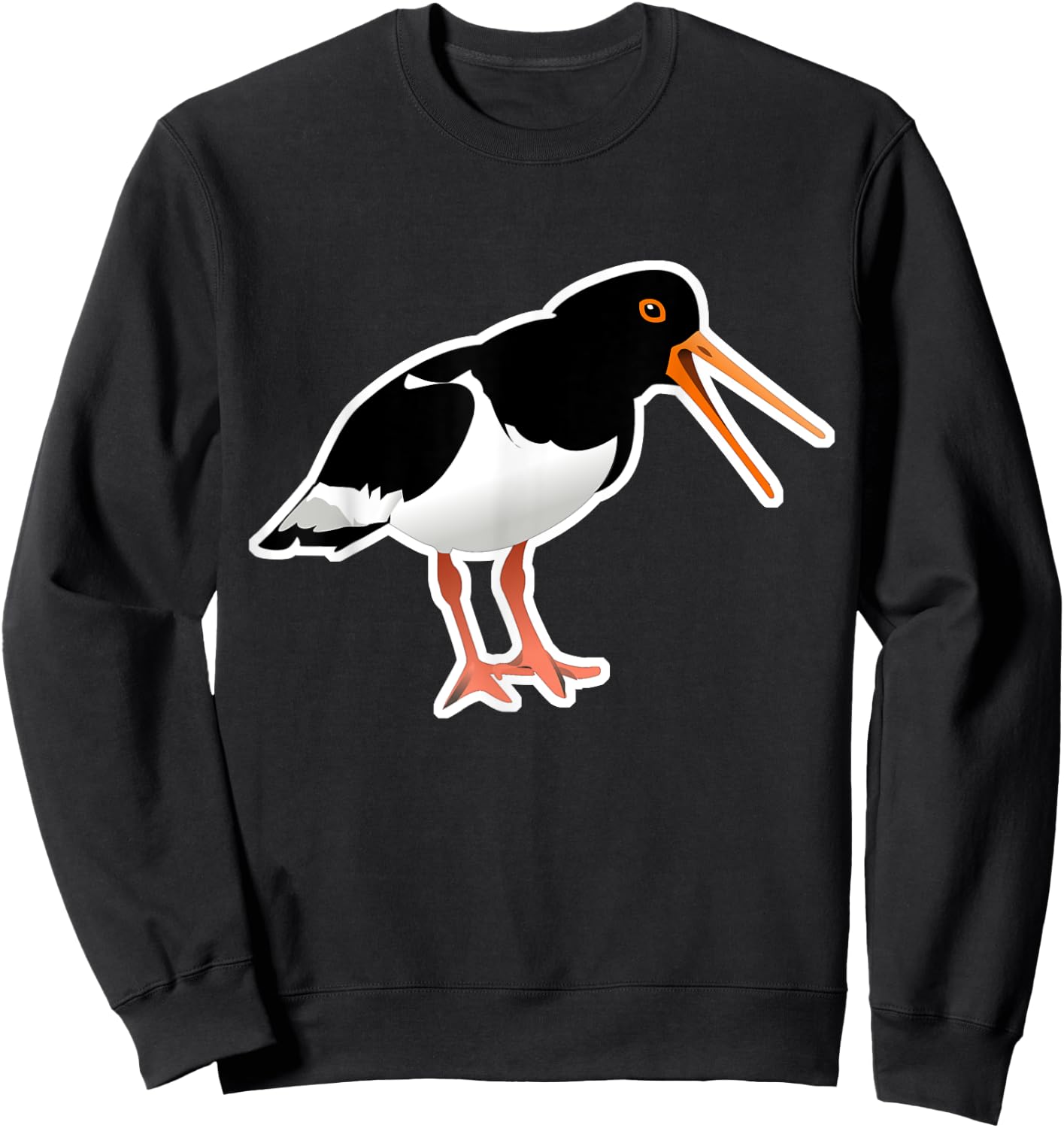Oystercatcher Bird Sweatshirt - Sweatshirt | Black