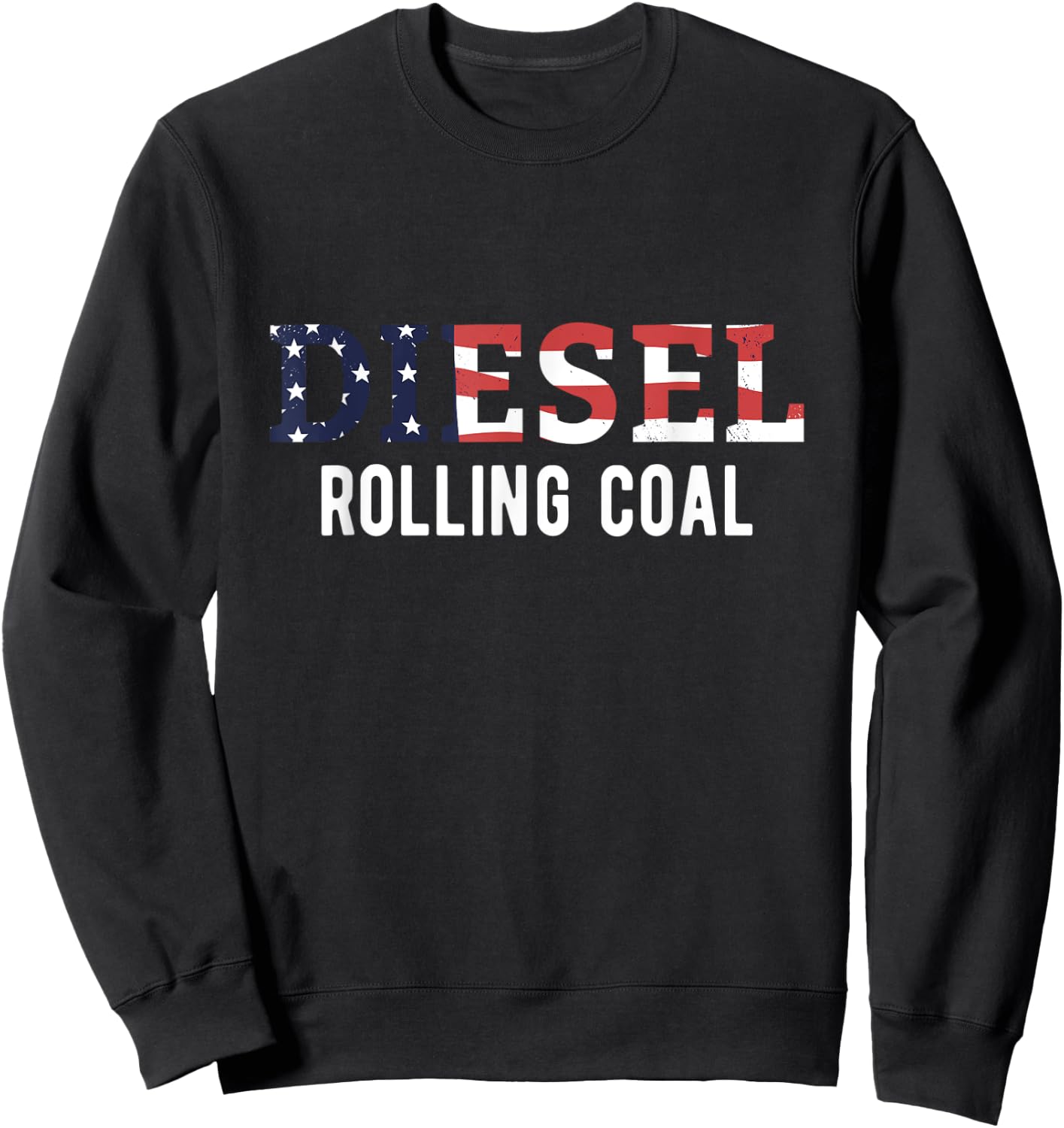 ROLL COAL TRUCK DIESEL MECHANIC: Diesel - rolling Coal Sweatshirt - Sweatshirt | Black