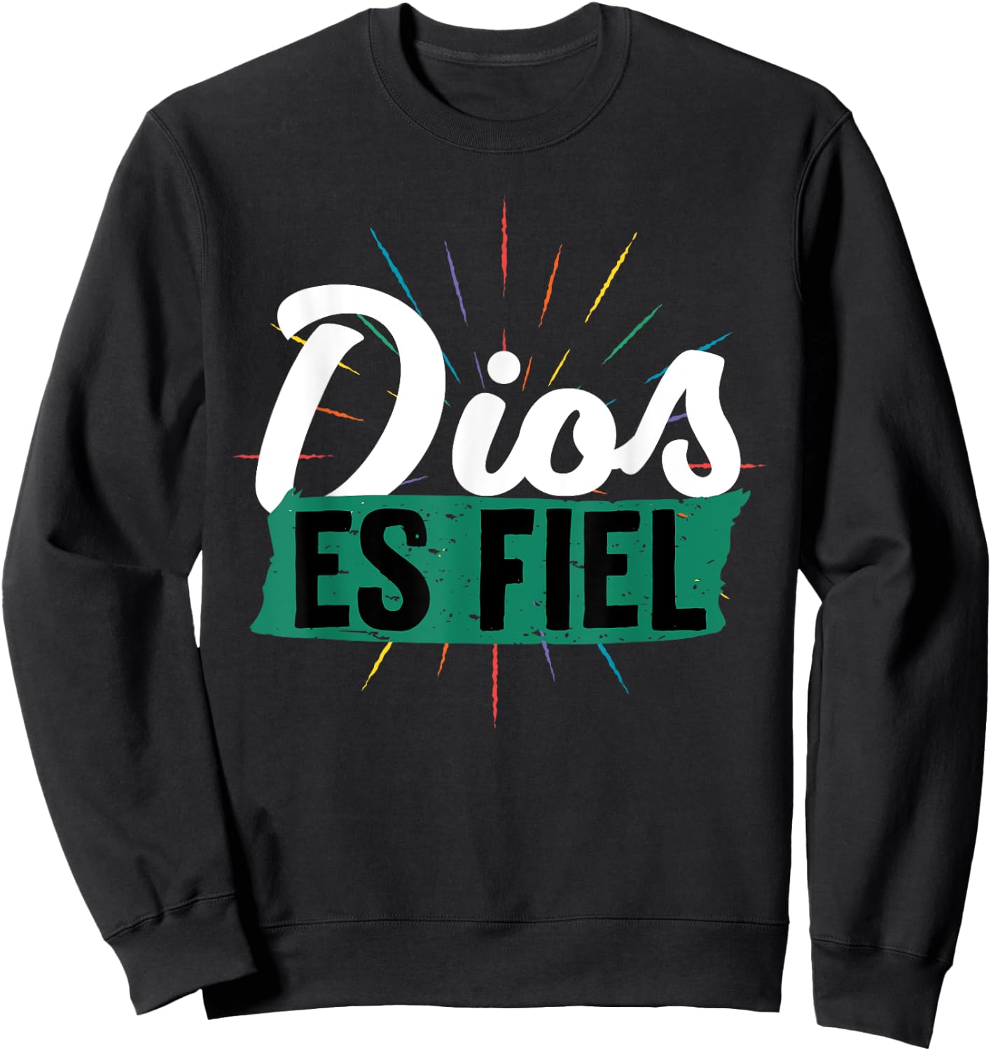Christian Quote Spanish Regalo Cristiano En Espanol Sweatshirt - Sweatshirt | Black
