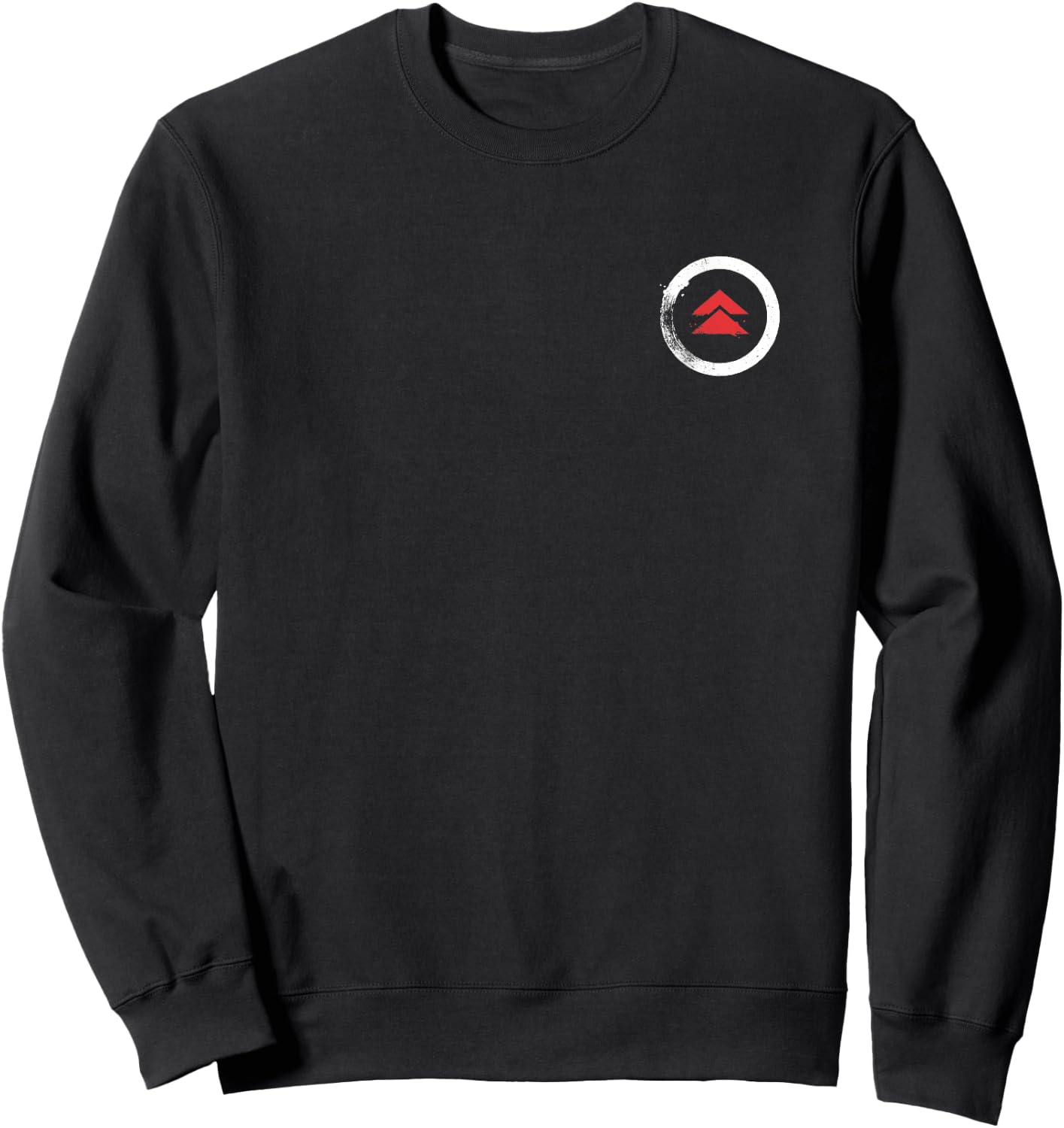 Ghost of Tsushima Front and Back Kanji and Logo Video Game Sweatshirt - Sweatshirt | Black