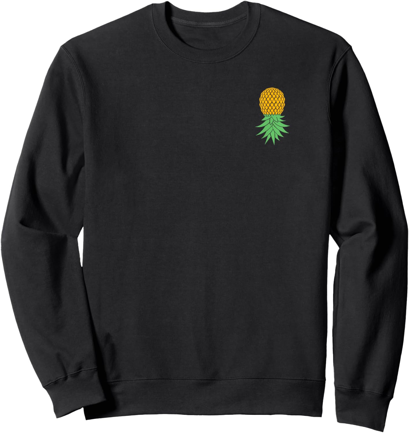Subtle for Swingers Upside Down Pineapple Sweatshirt - Sweatshirt | Black