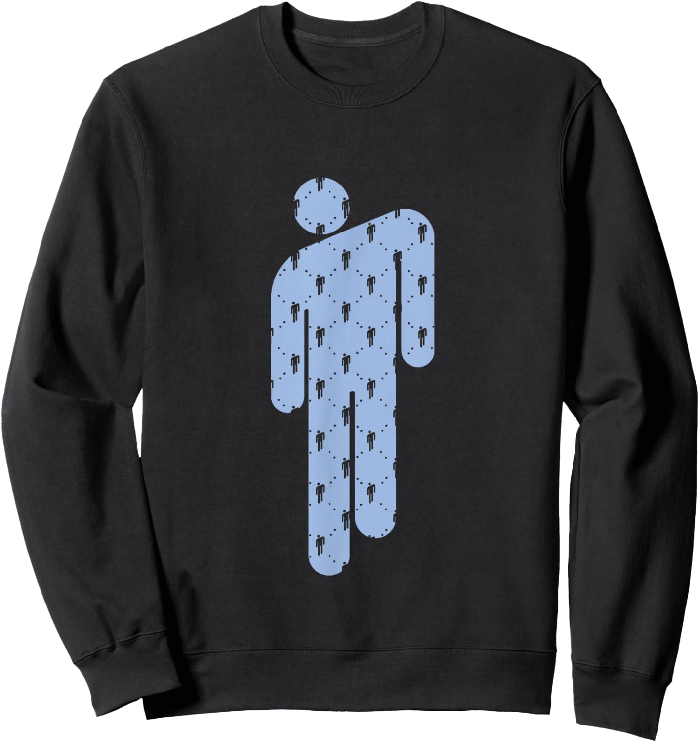 Billie Eilish Official Blohsh Blue Sweatshirt - Sweatshirt | Black
