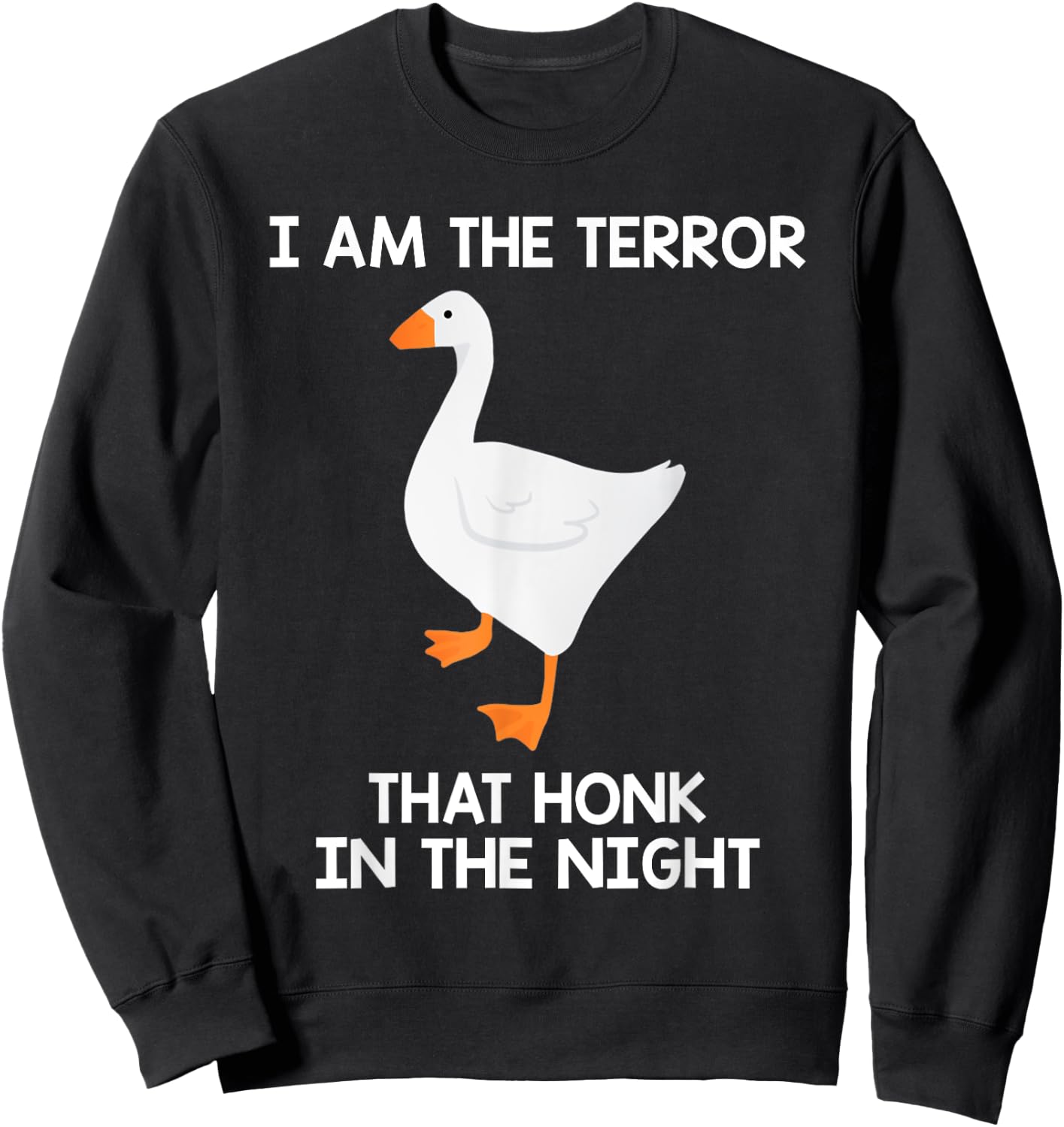 Vintage Goose Games Honk Videogame Untitled Outfits Classics Sweatshirt - Sweatshirt | Black