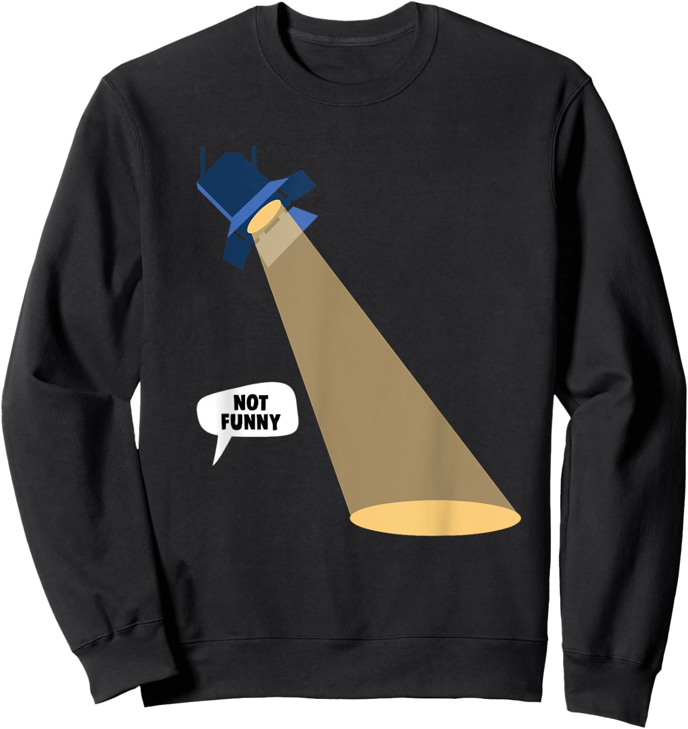 Funny Headlight Light Technician Light Gift Sweatshirt - Sweatshirt | Black