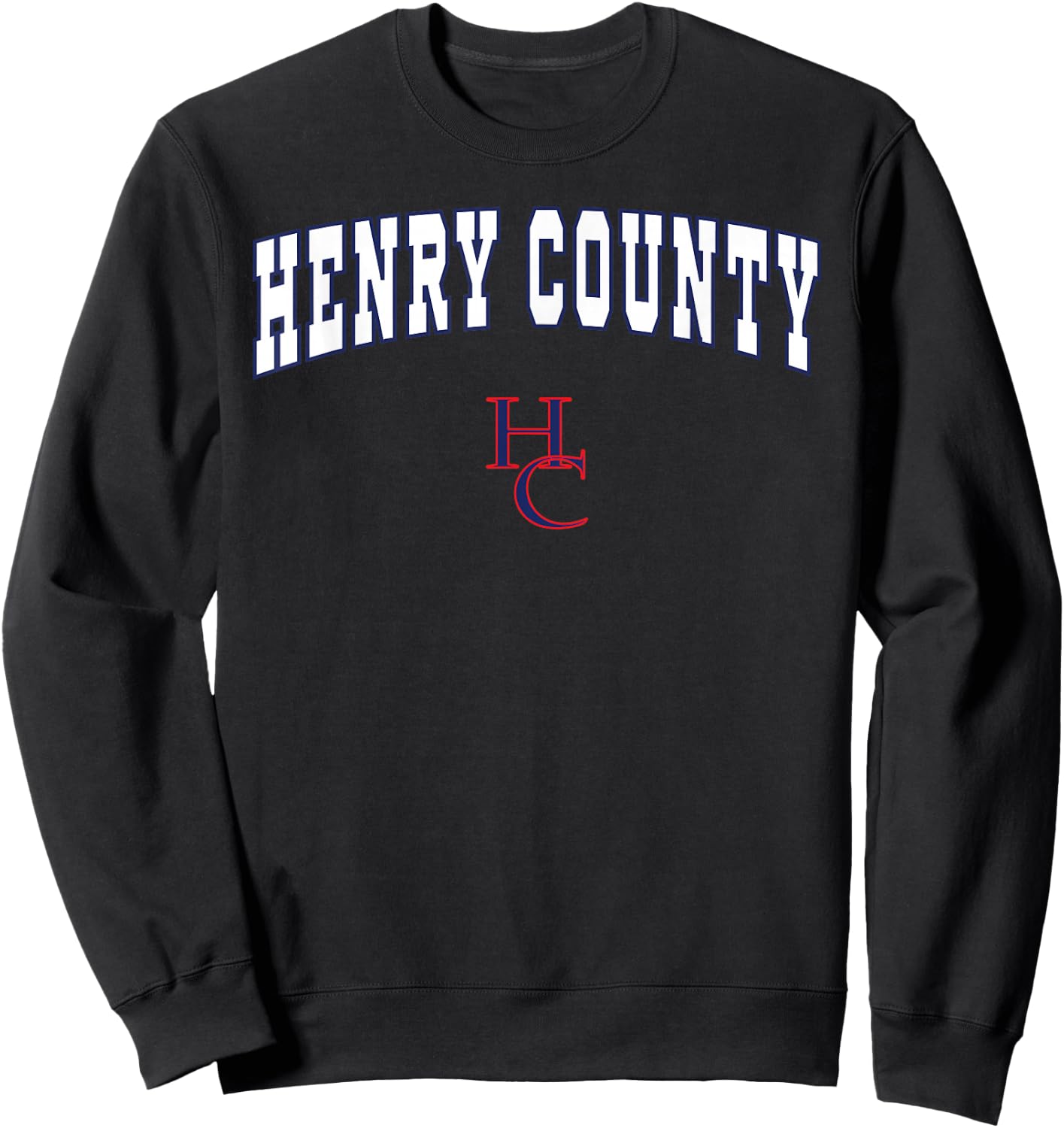 Henry County High School Patriots Sweatshirt - Sweatshirt | Black