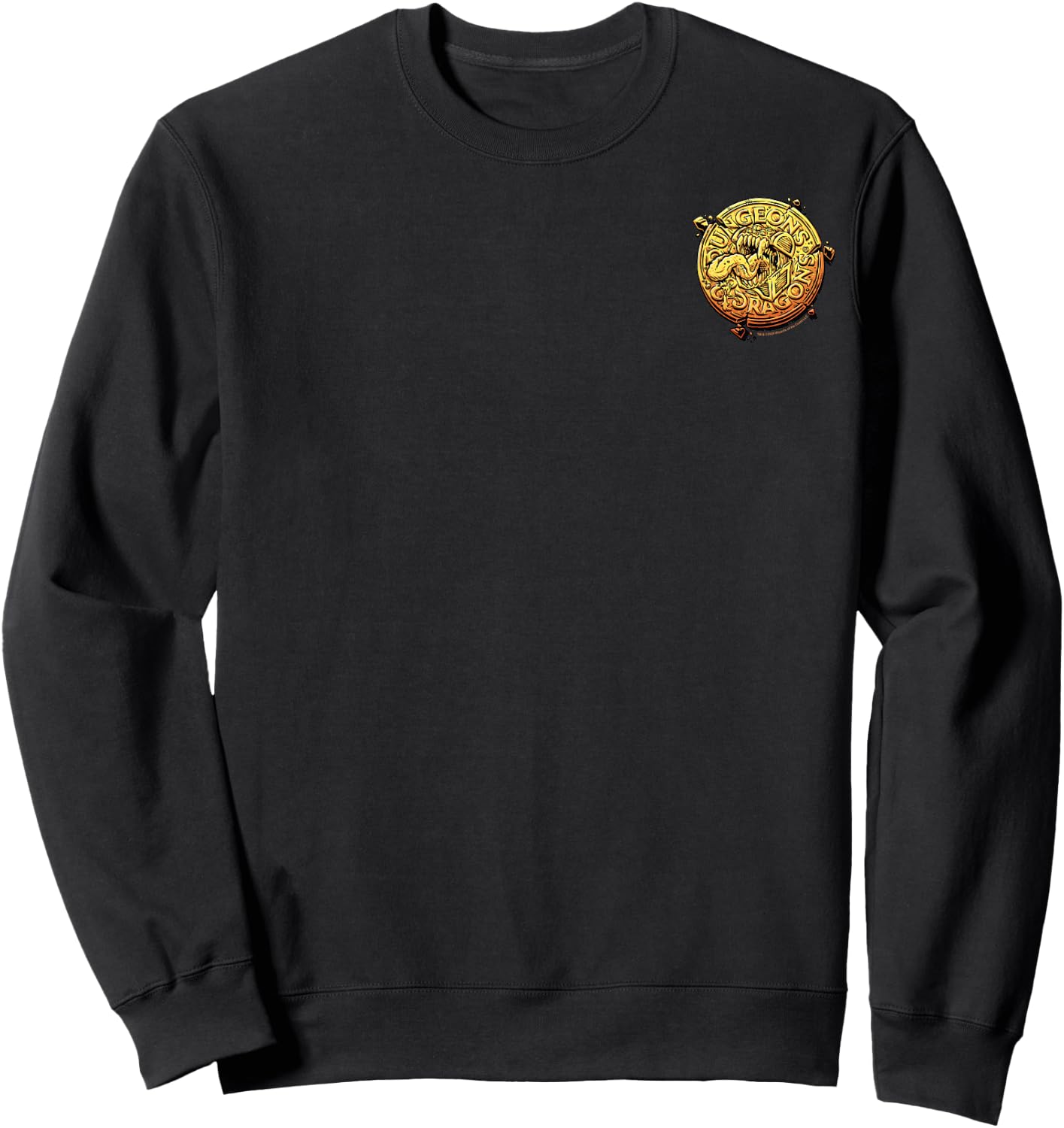 Dungeons & Dragons Gold Coin Mimic Pocket Sweatshirt - Sweatshirt | Black