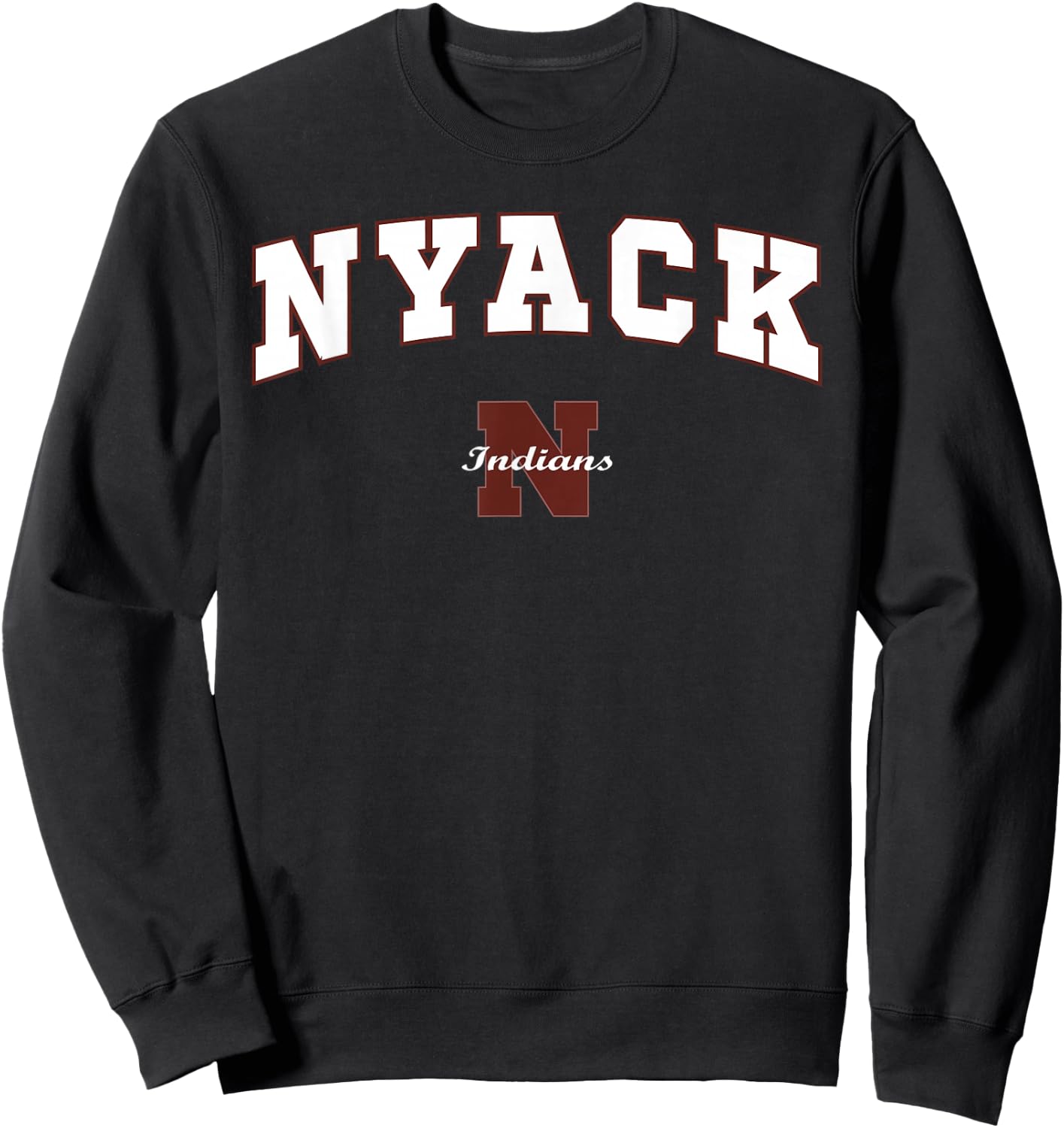Nyack High School Indians Sweatshirt - Sweatshirt | Black