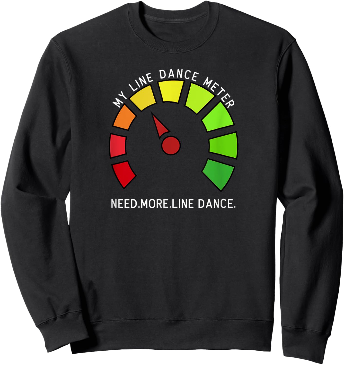 More Line Dance Sweatshirt - Sweatshirt | Black