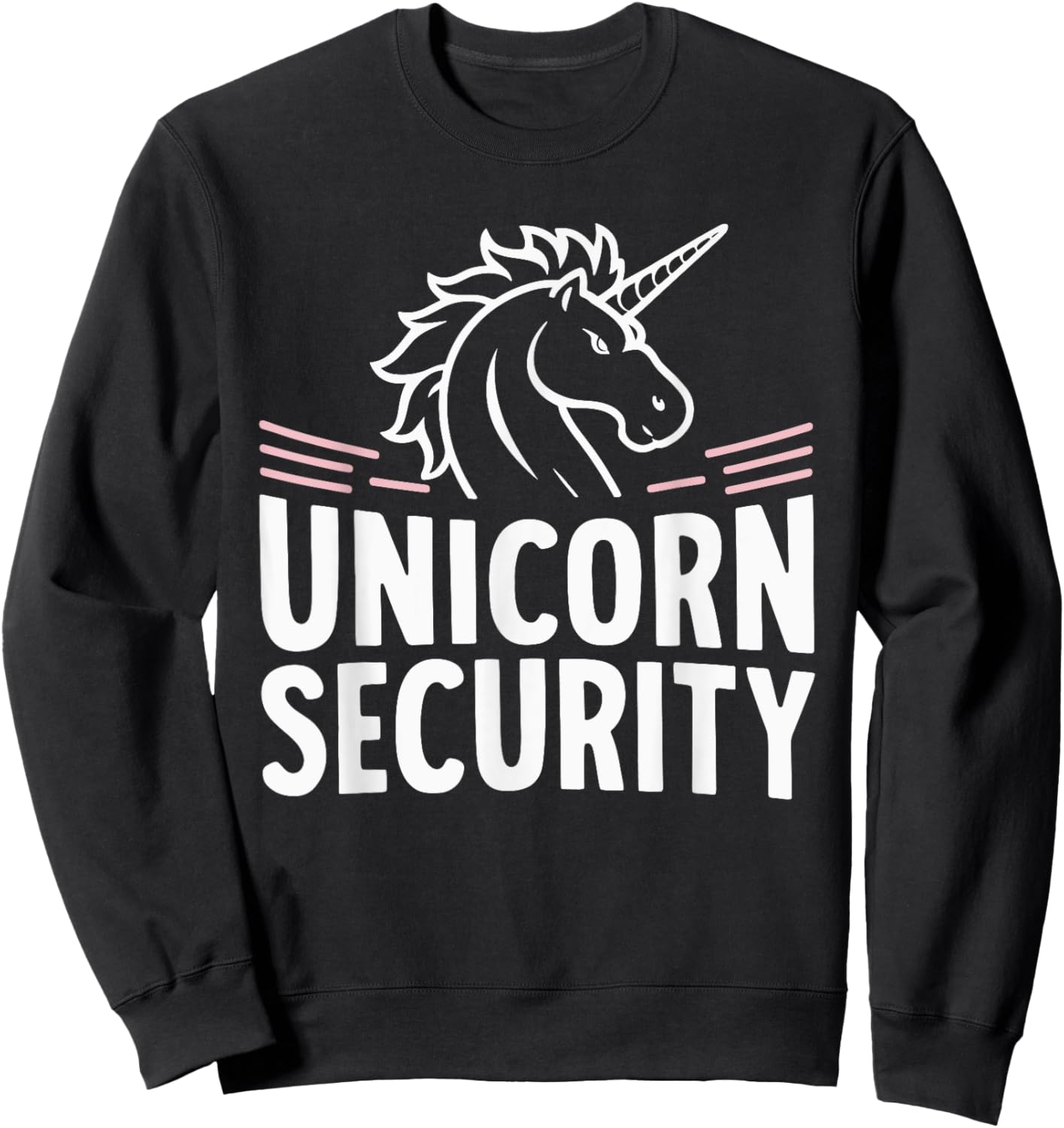 Unicorn Security Sweatshirt - Sweatshirt | Black