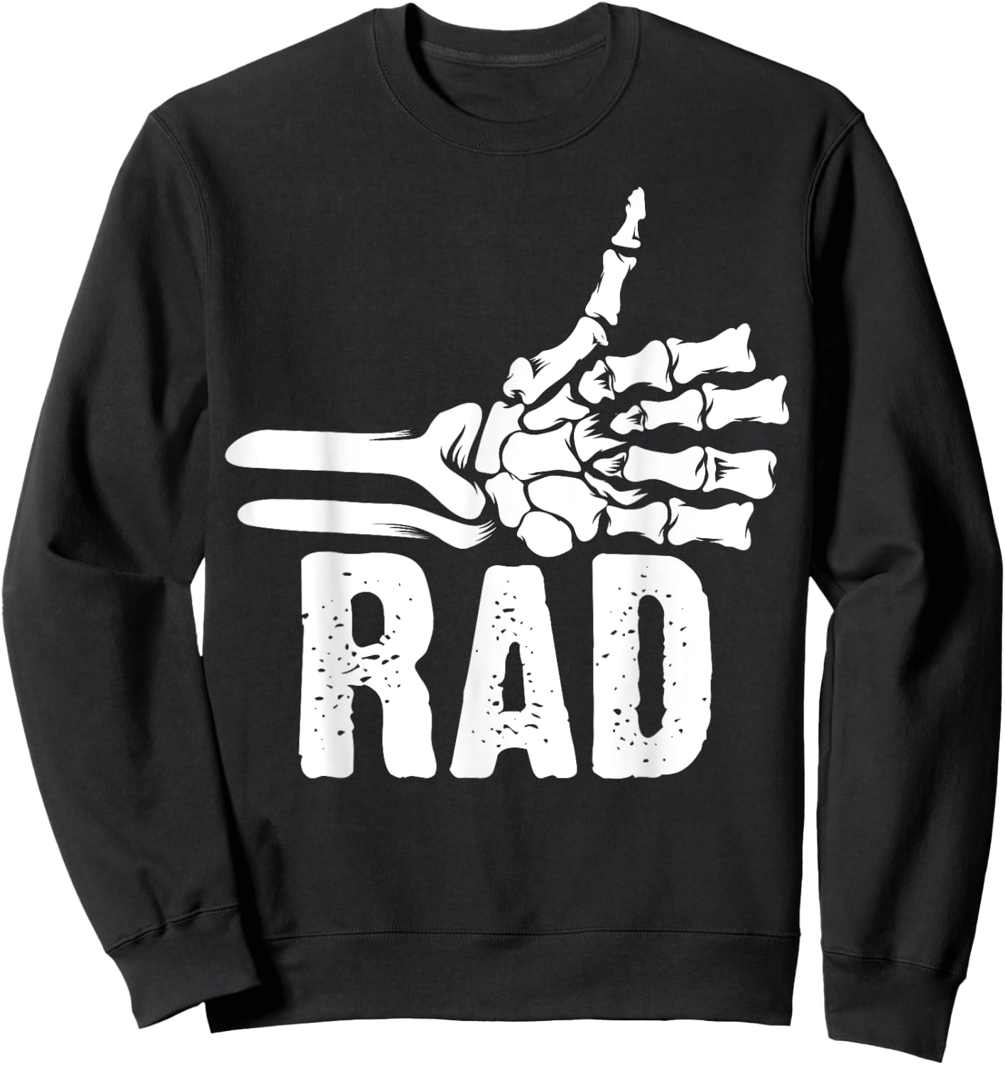 Funny Rad Tech Gift Women Cool Radiology Technology Sweatshirt - Sweatshirt | Black