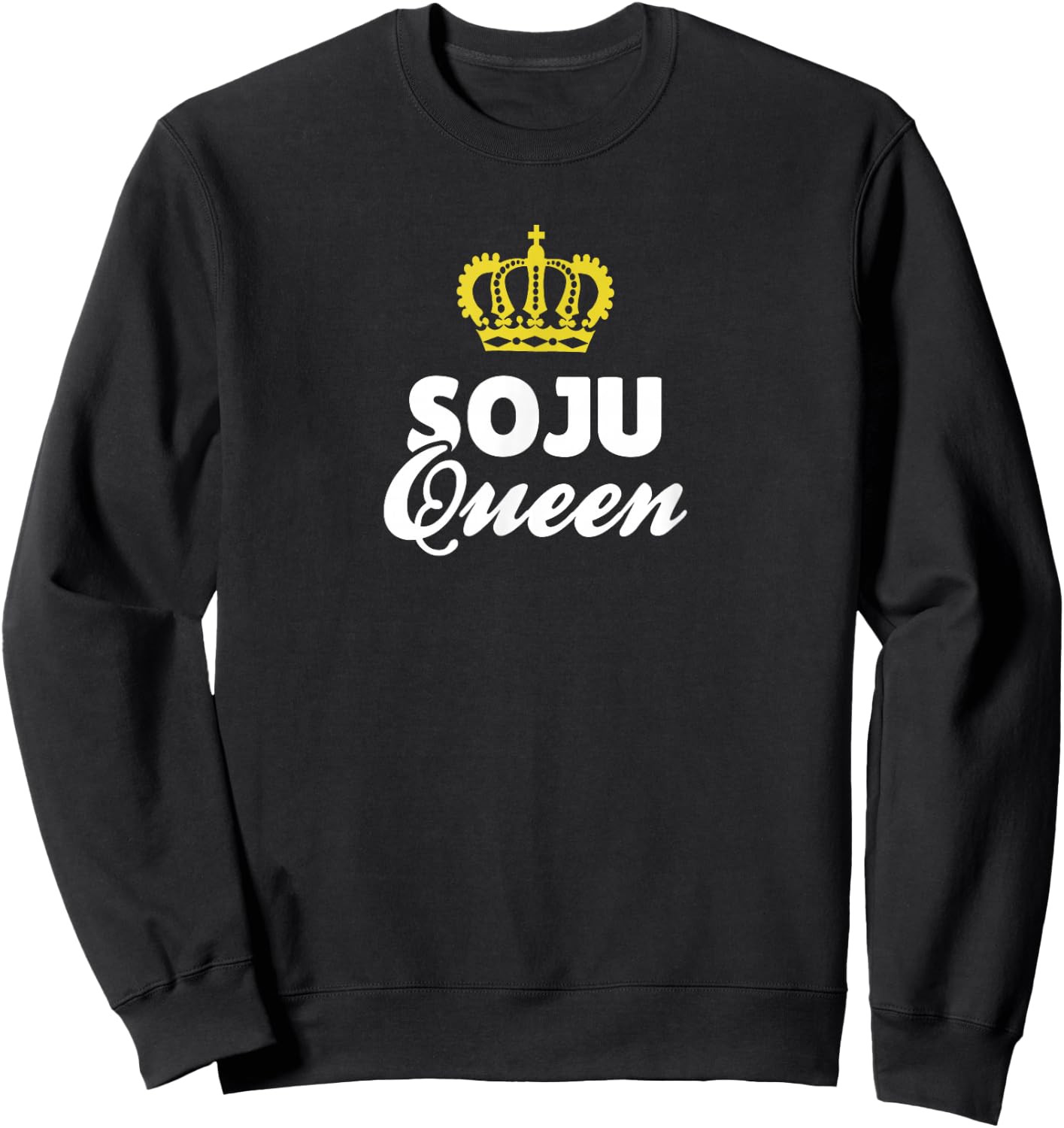 Soju Queen Sweatshirt - Sweatshirt | Black