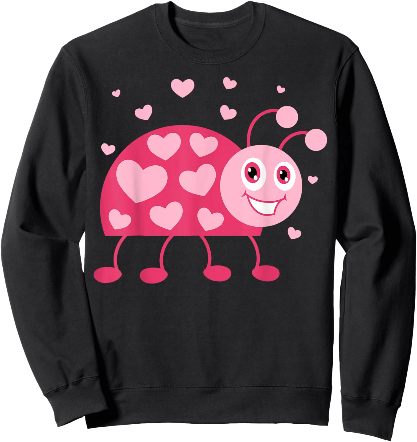 Ladybird Ladybugs Ladybeetles Insect Fans Entomophiles Sweatshirt - Sweatshirt | Black