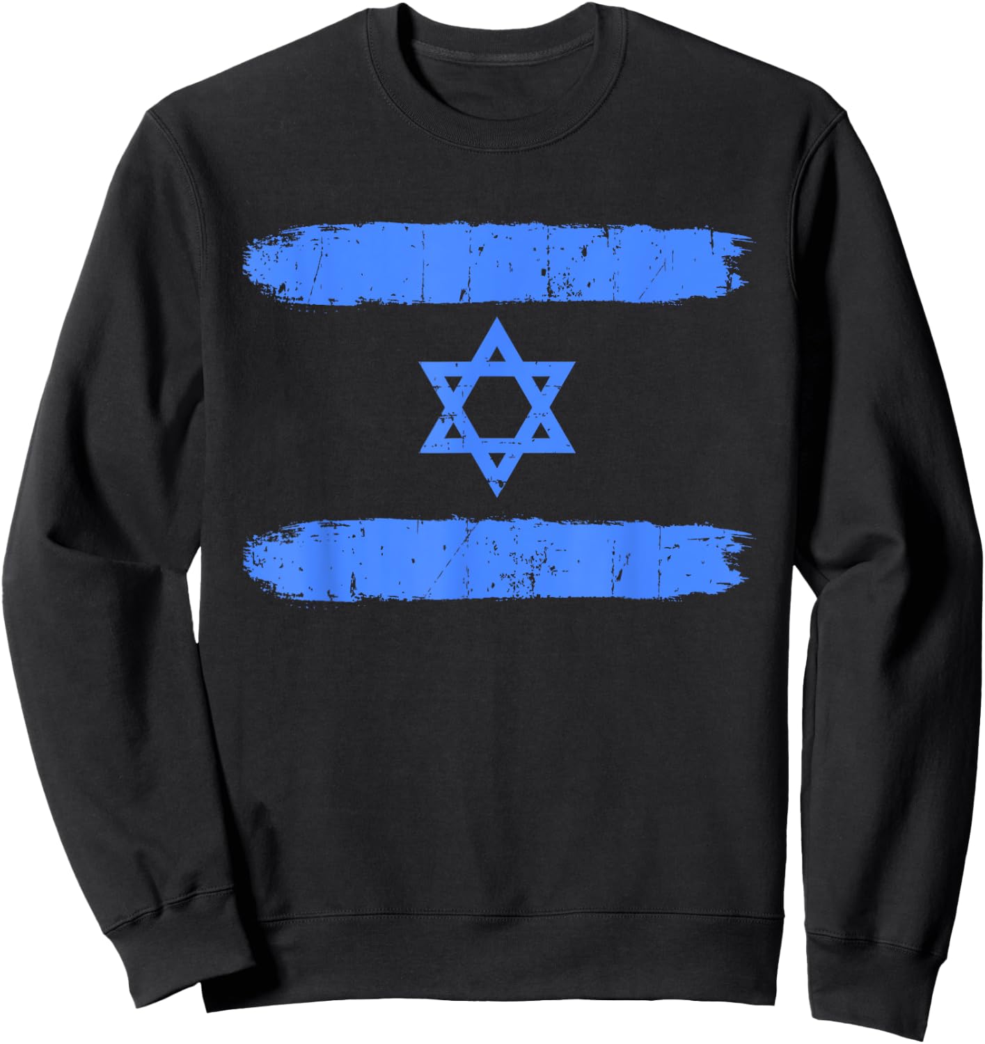 Israel flag Sweatshirt - Sweatshirt | Black