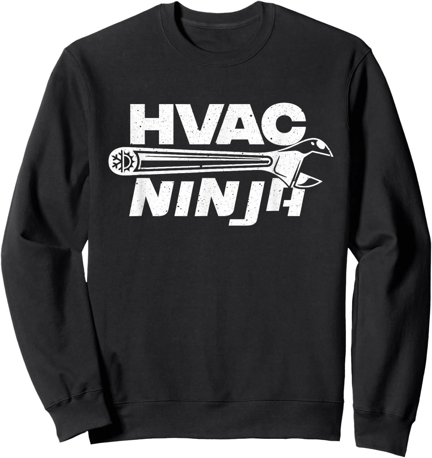 Funny HVAC Gift Cool Technician Air Condition Lover Sweatshirt - Sweatshirt | Black