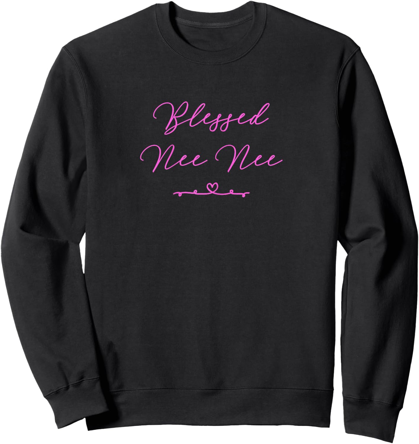 Blessed Nee Nee Sweatshirt - Sweatshirt | Black