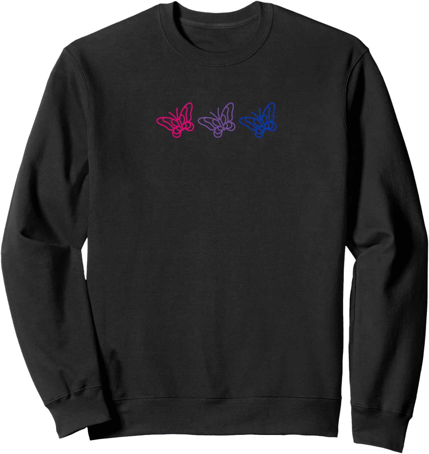 Bisexual Pride Shirt Subtle Bi Pride Gay Pride Sweatshirt - Sweatshirt | Black