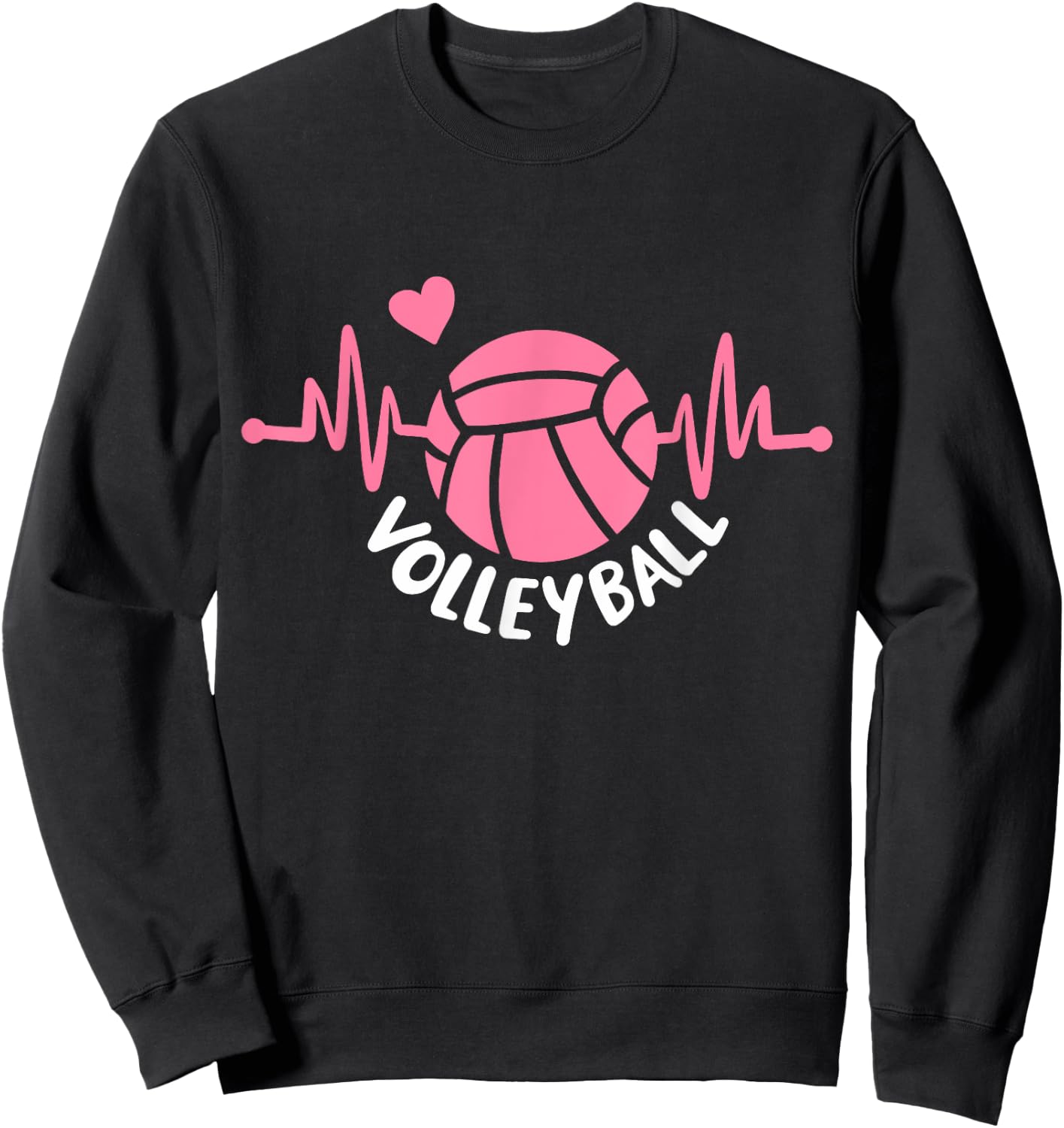 Volleyball Sweatshirt - Sweatshirt | Black