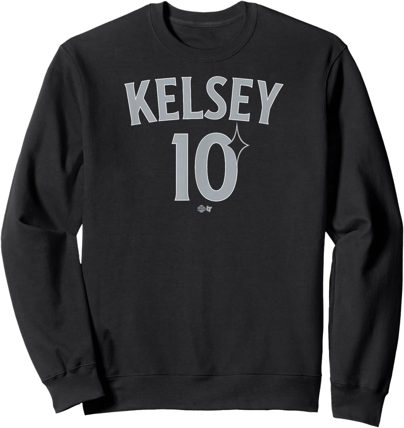Kelsey Plum: LV 10 - Las Vegas Basketball Sweatshirt - Sweatshirt | Black