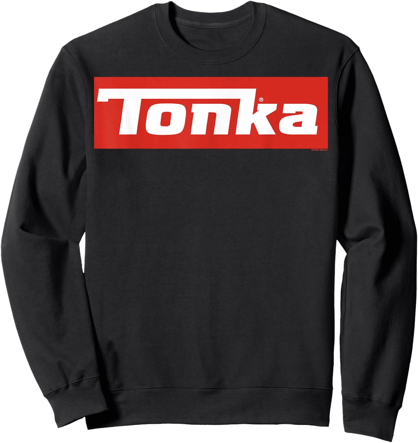 Tonka Simple Red Vintage Logo Sweatshirt - Sweatshirt | Black