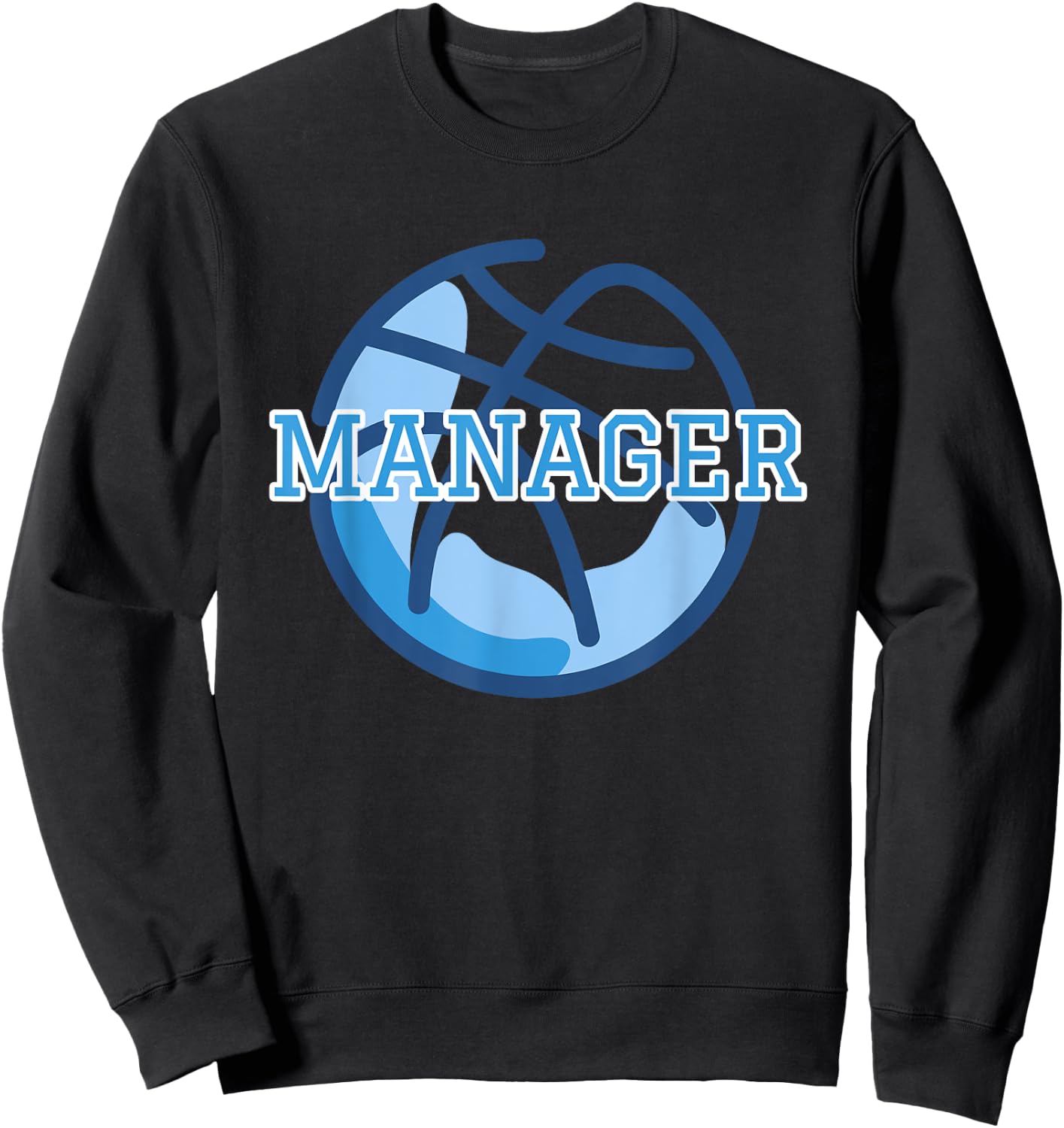 Basketball Team Manager Waterboy Hydration Specialist Sweatshirt - Sweatshirt | Black