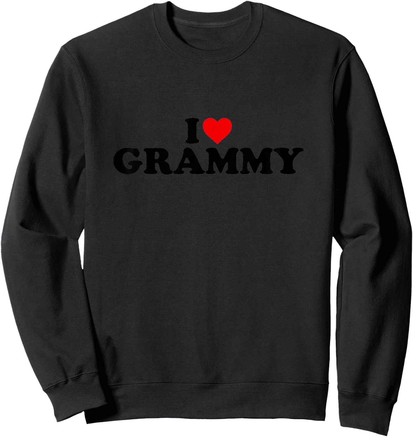 Kids I Love Grammy Design For Boy Girl Toddler Children Youth Sweatshirt - Sweatshirt | Black