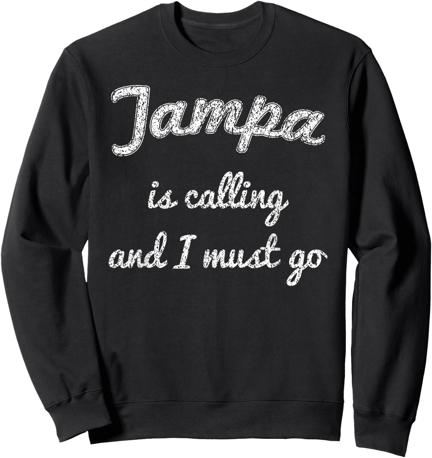 TAMPA FL FLORIDA Funny City Trip Home Roots USA Gift Sweatshirt - Sweatshirt | Black