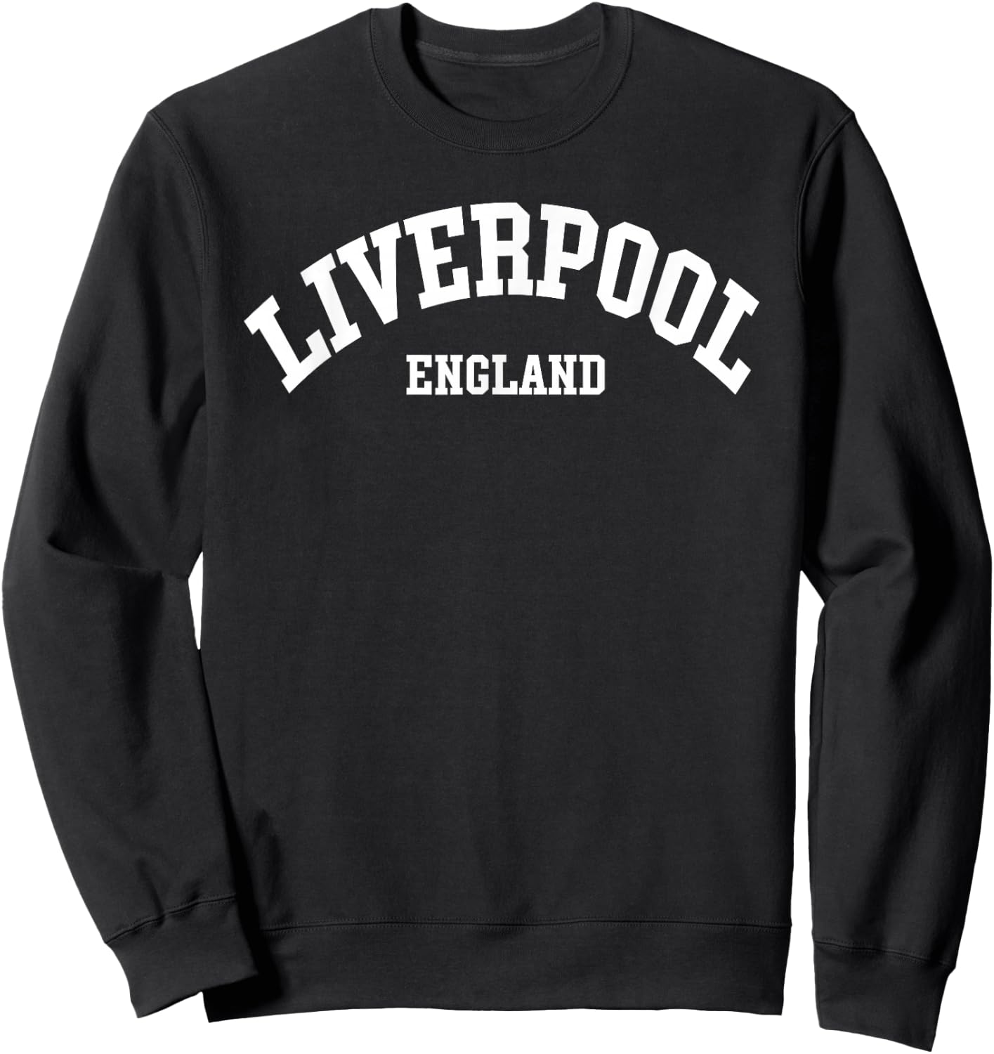 Liverpool England City Sweatshirt - Sweatshirt | Black