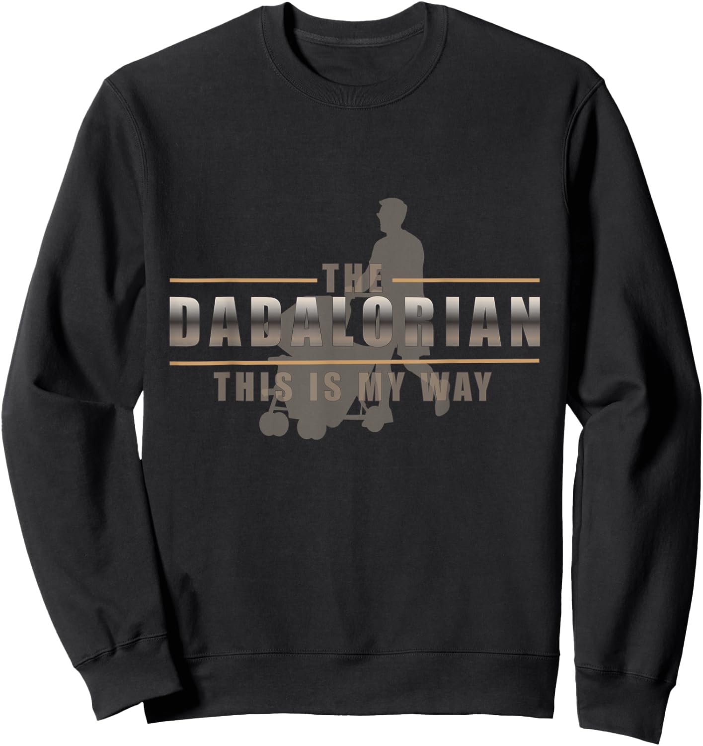 The Dada lorian Gift best Dad Sweatshirt - Sweatshirt | Black