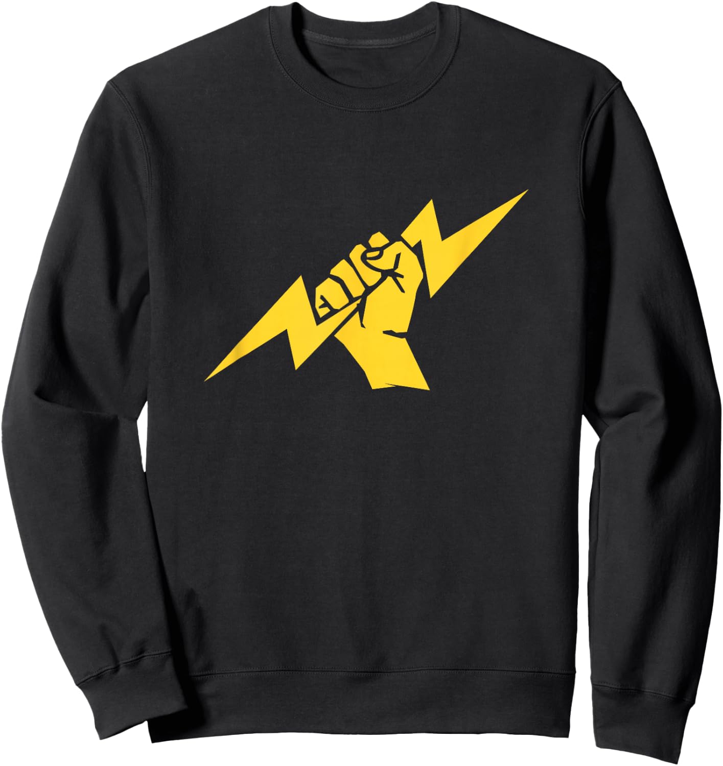 Electrician Hand Lightning Sweatshirt - Sweatshirt | Black