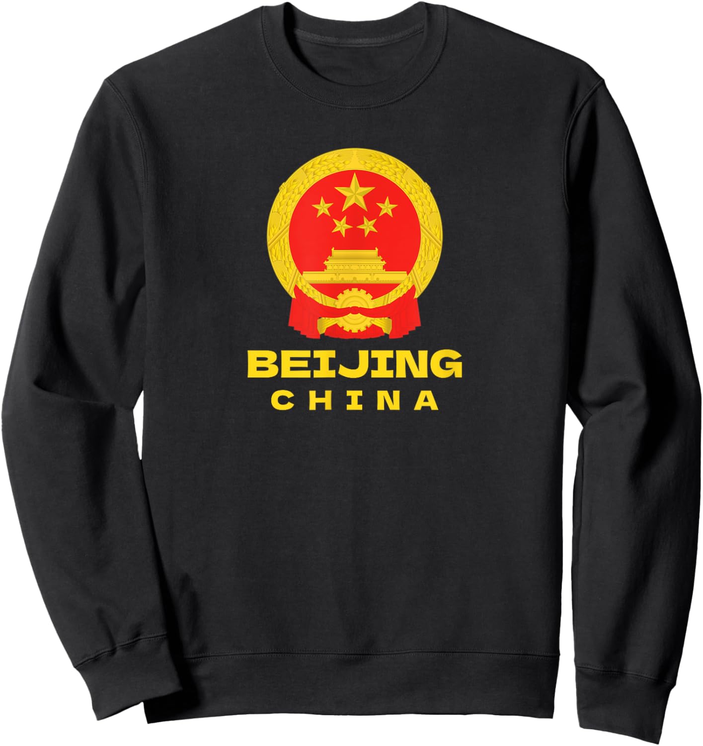 BEIJING China Sweatshirt - Sweatshirt | Black