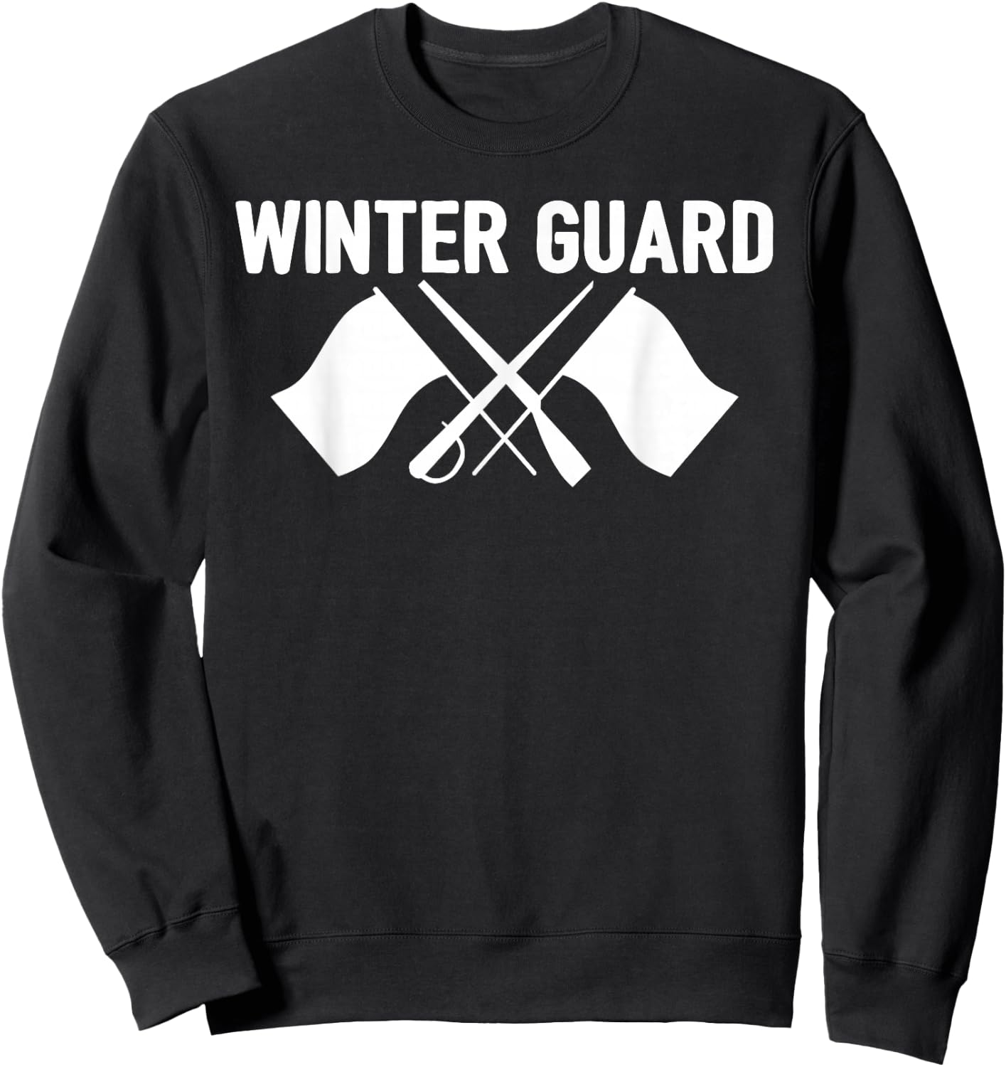 Winter Guard Gift Colour Guard Gift Sweatshirt - Sweatshirt | Black
