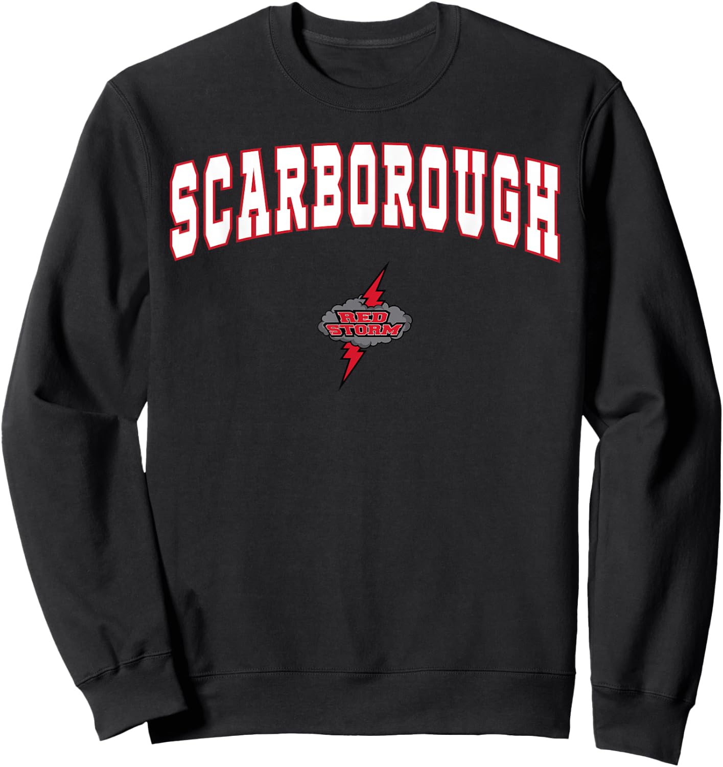 Scarborough High School Red Storm Sweatshirt - Sweatshirt | Black