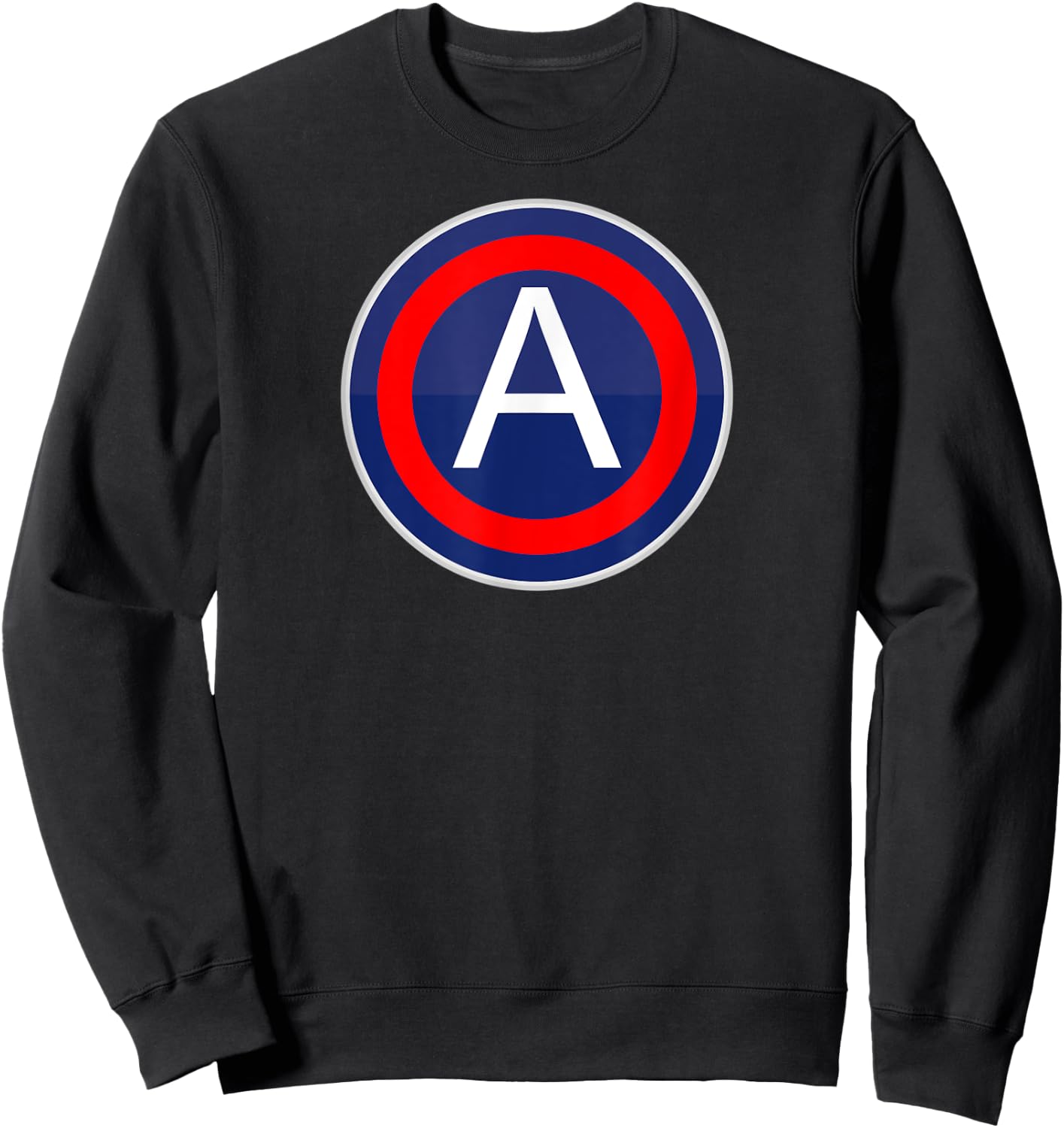 WW2 Third Army Patch Sweatshirt - Sweatshirt | Black