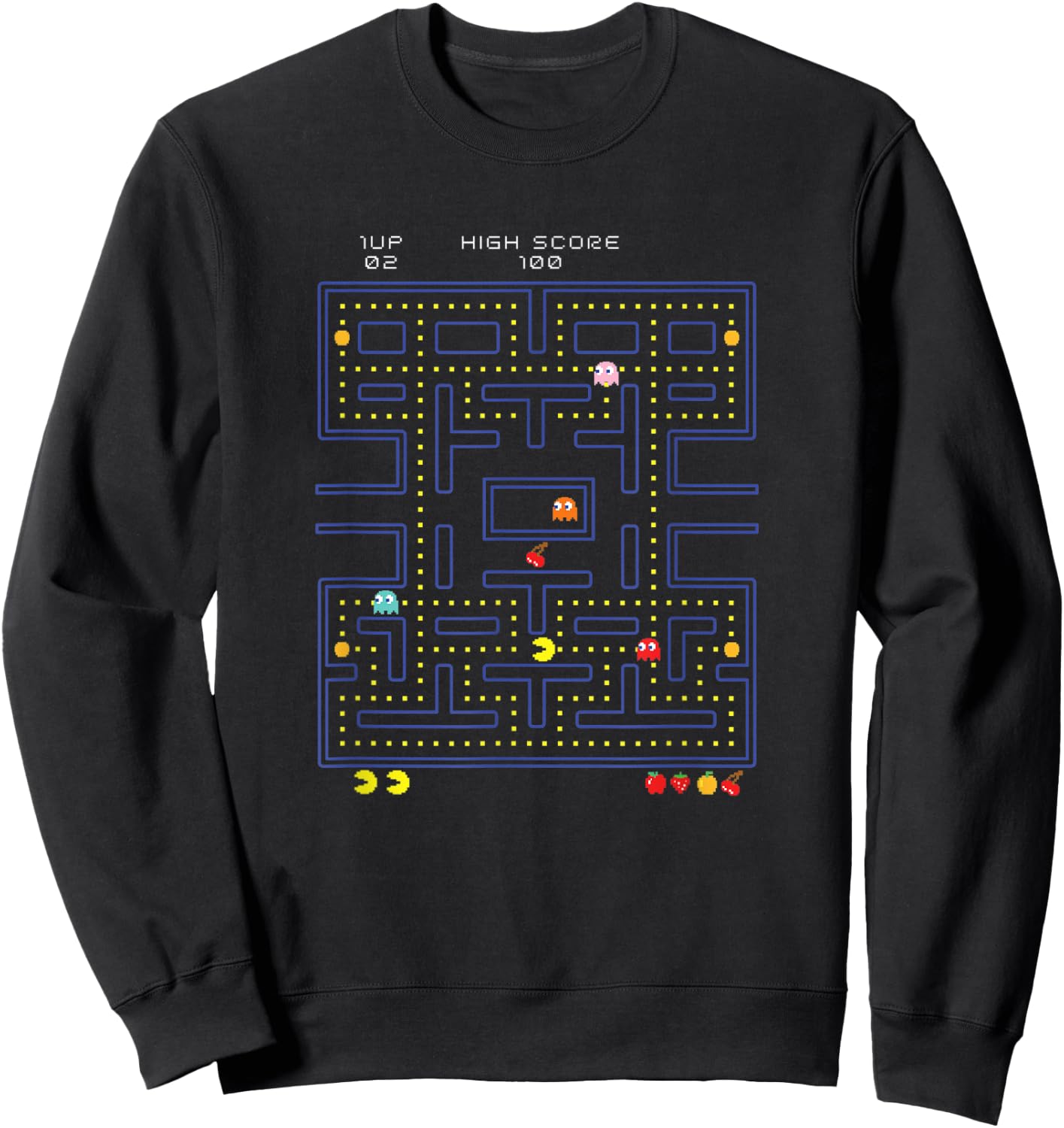 Retro Game Lover's Classic 8-Bit Video Gamer Nostalgia Sweatshirt - Sweatshirt | Black