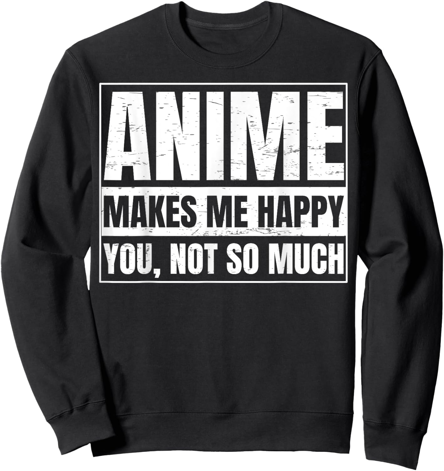 I Love Anime Gift - Japanese Gift a Sao Anime Lover Sweatshirt - Sweatshirt | Black