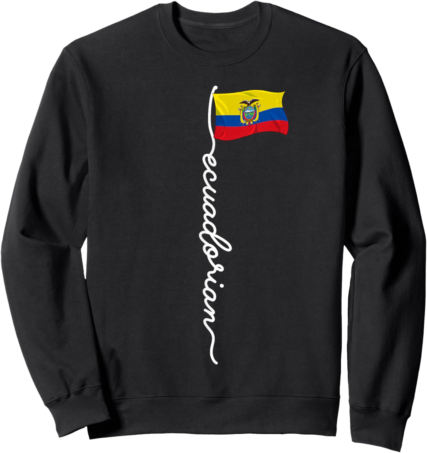 Ecuador Signature Ecuadorian Sweatshirt - Sweatshirt | Black