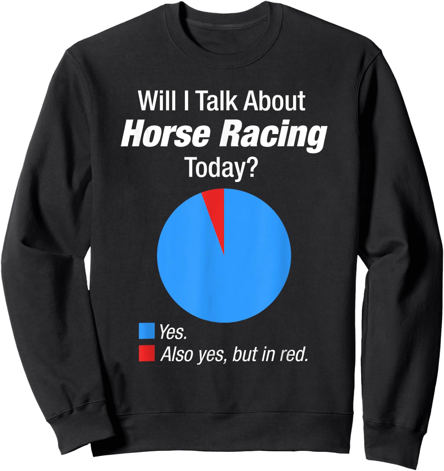Horse Racing Lover Obsessed Gift Sweatshirt - Sweatshirt | Black