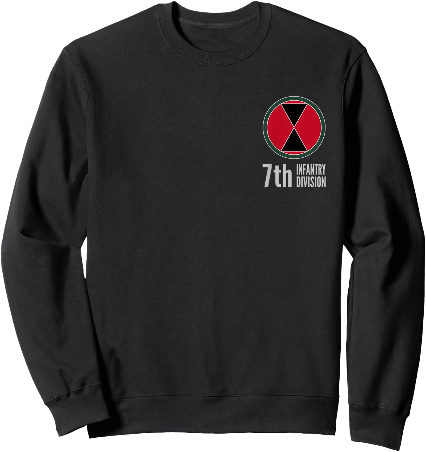 7th Infantry Division United States Army Lewis-mcchord Sweatshirt - Sweatshirt | Black