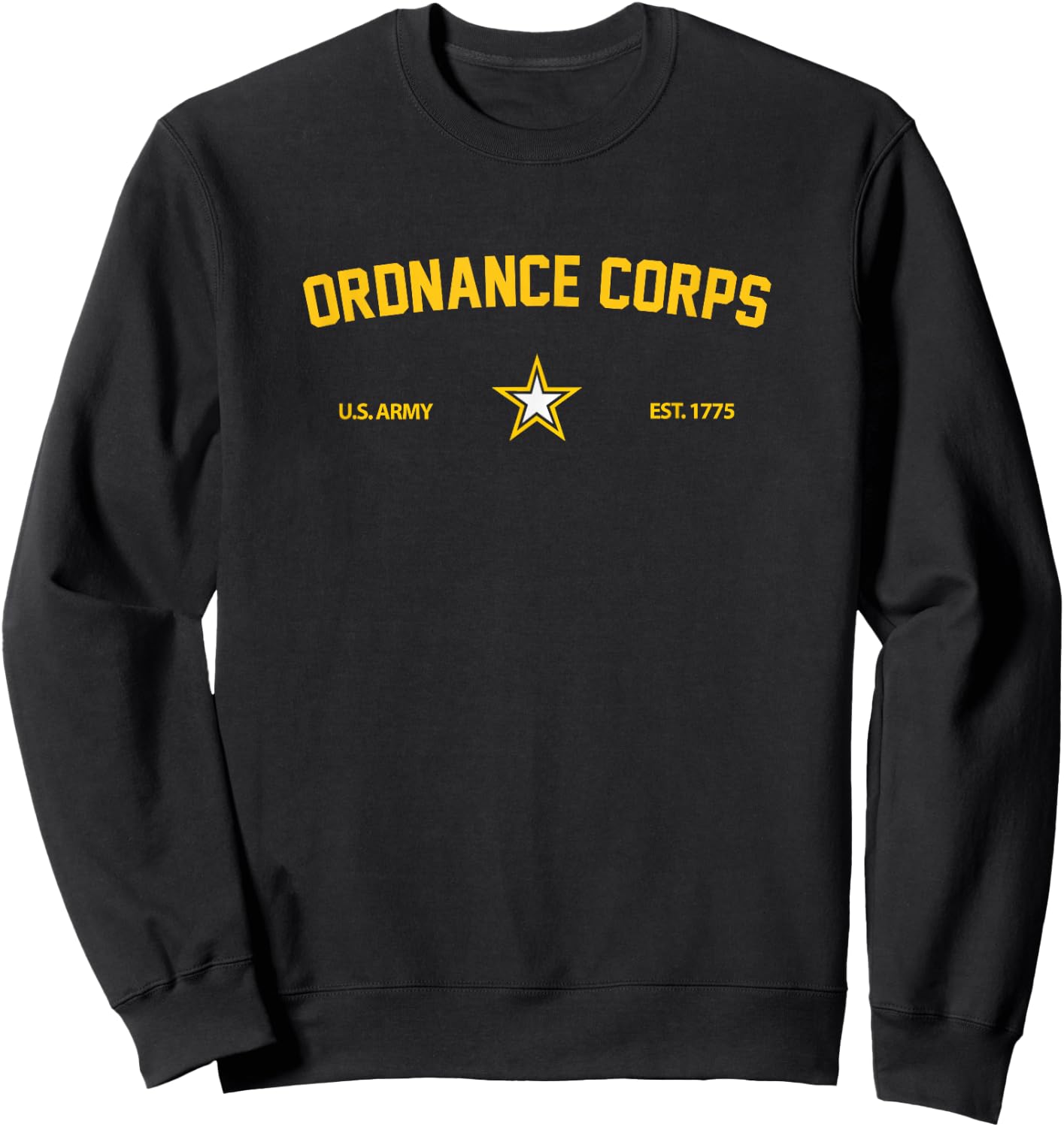 US Army Ordnance Corps Sweatshirt - Sweatshirt | Black