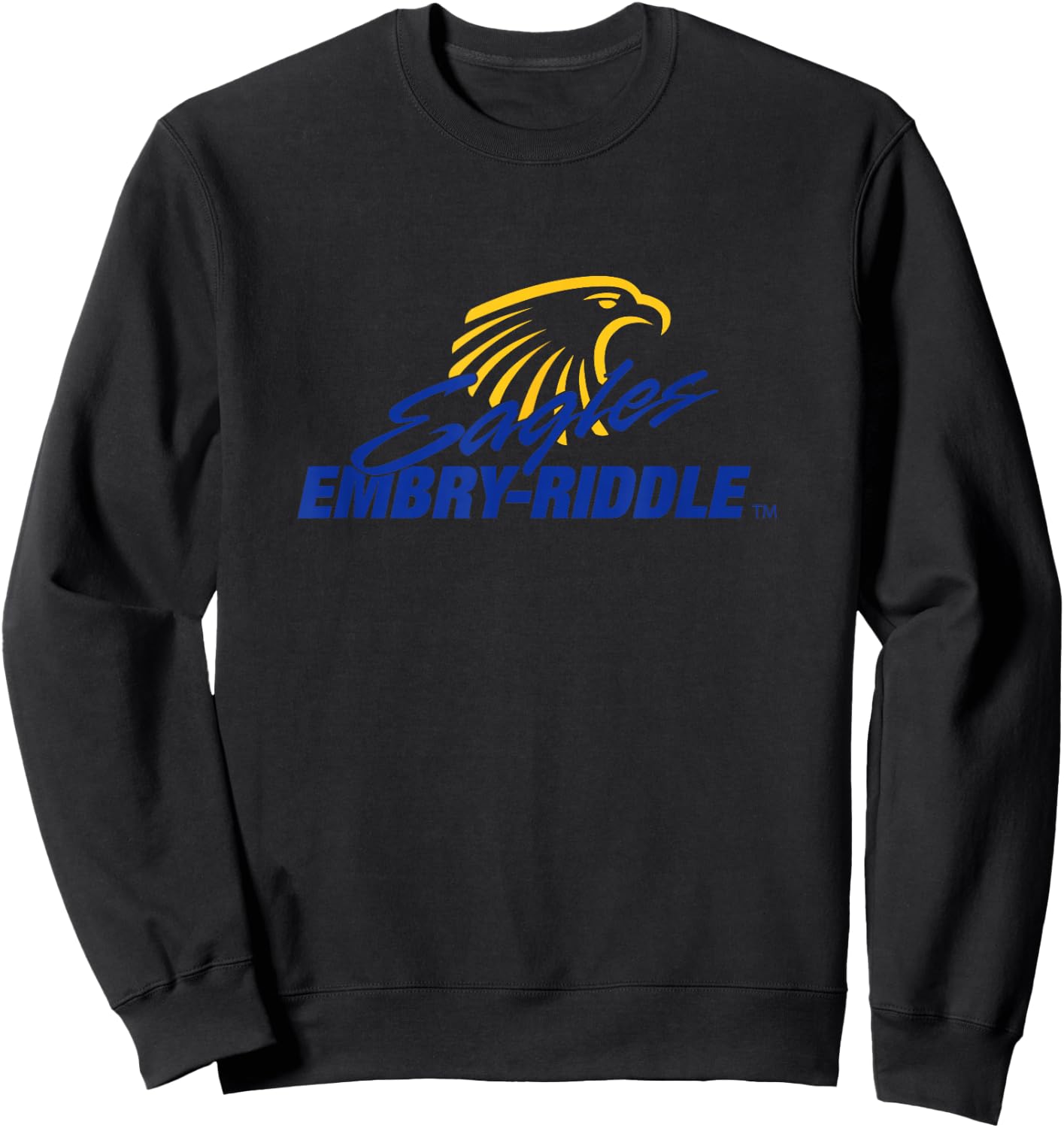 Embry Riddle Eagles | Official NCAA Merch | PPERAUD02 Sweatshirt - Sweatshirt | Black