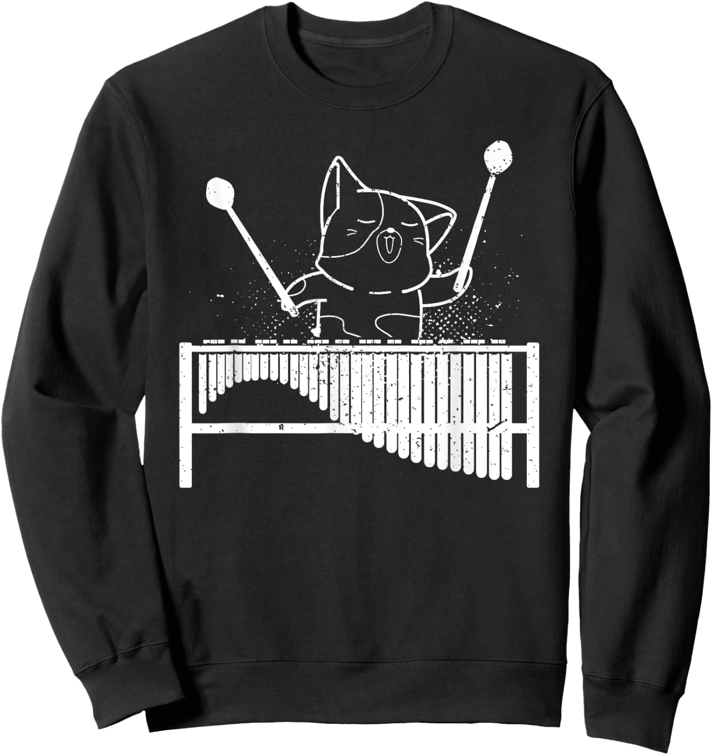 Marimba Funny Marimba Player Marimba Lover Sweatshirt - Sweatshirt | Black