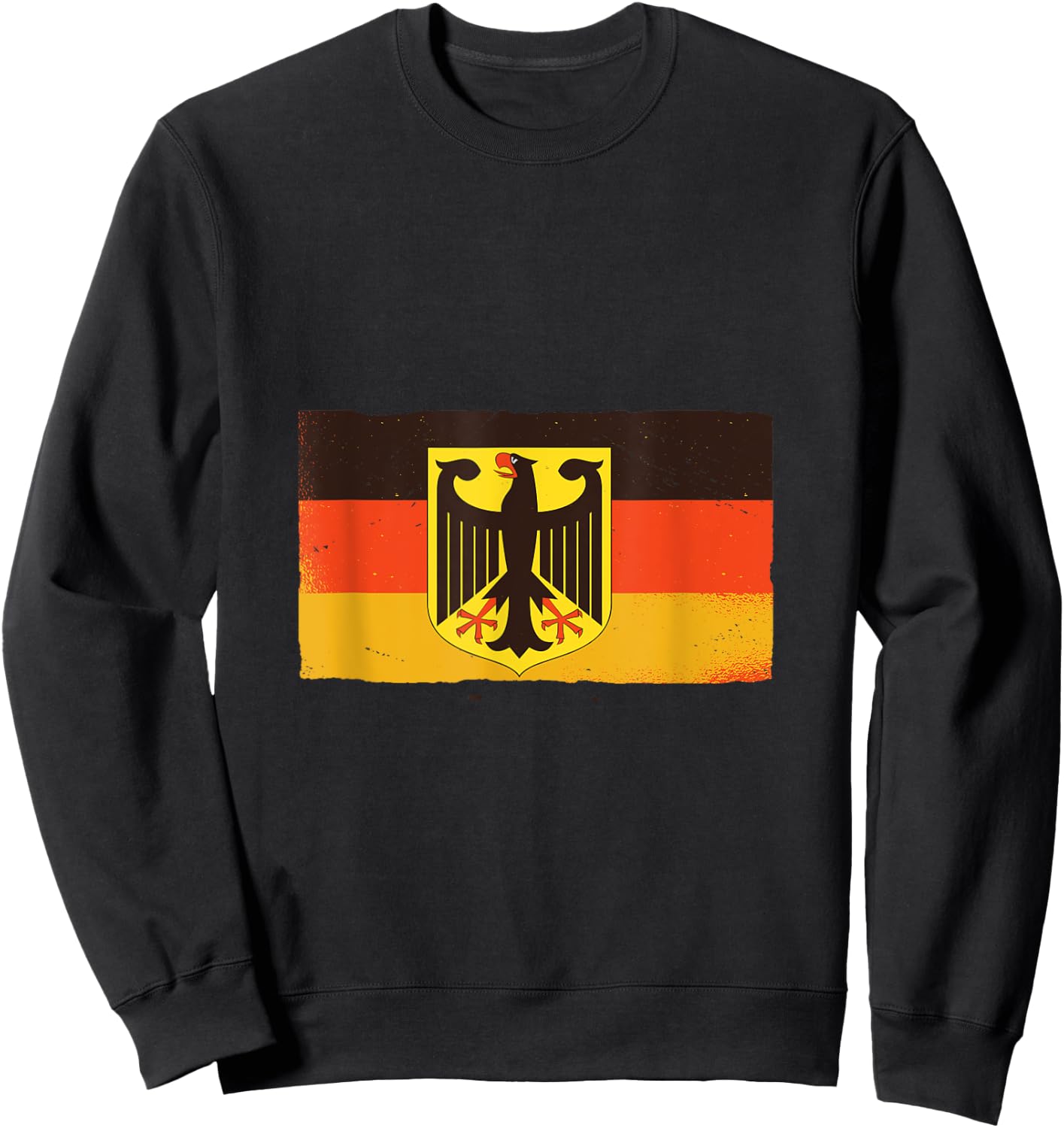 GER German Eagle Bird Germany Deutschland Country Gift Sweatshirt - Sweatshirt | Black