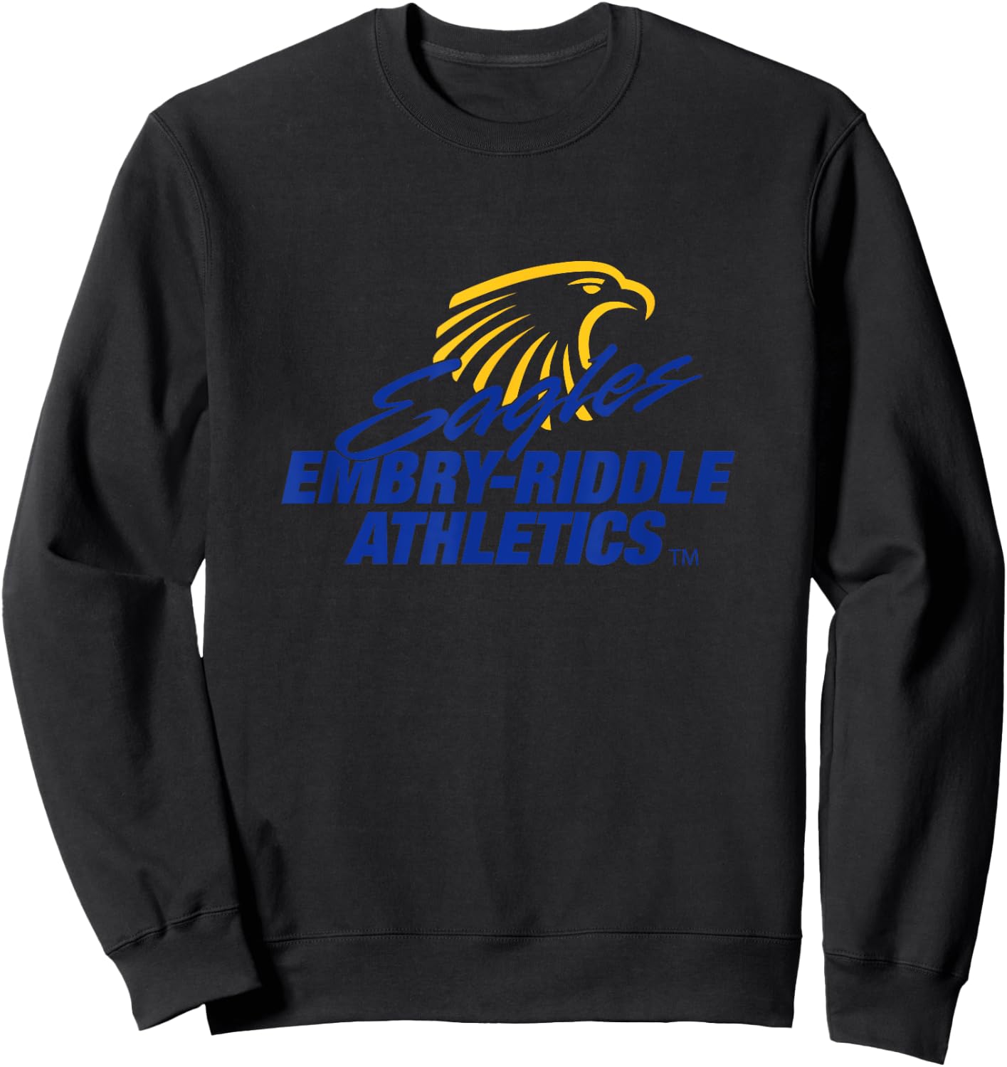 License Champs | Embry Riddle Eagles -Youth Black Sweatshirt - Sweatshirt | Black
