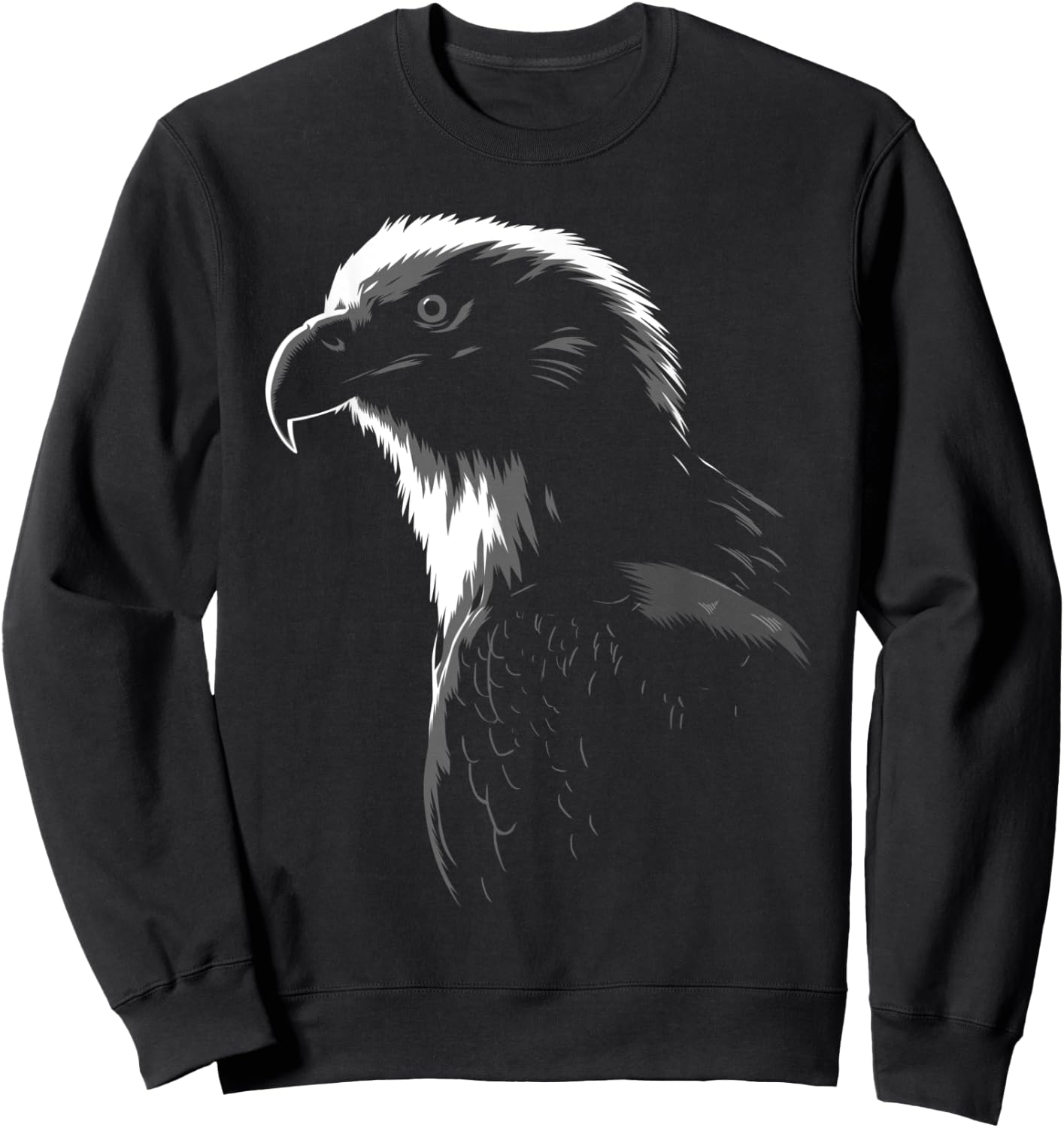 Shadows eagle Sweatshirt - Sweatshirt | Black